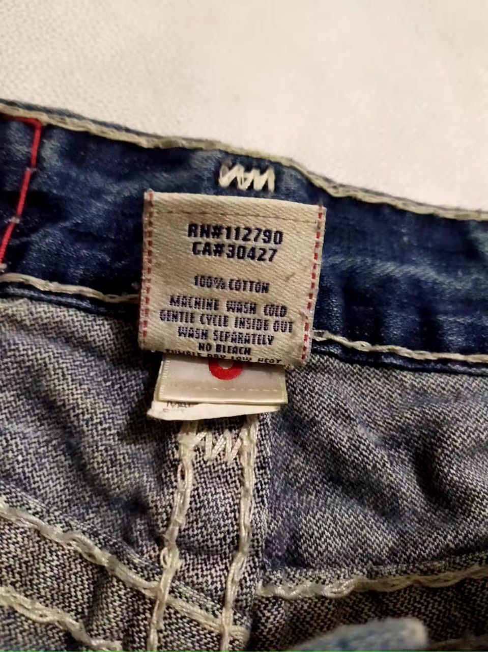 True Religion True Religion Joey Super T Bootcut Flare Denim Jeans Pants Size US 29 - 16 Thumbnail