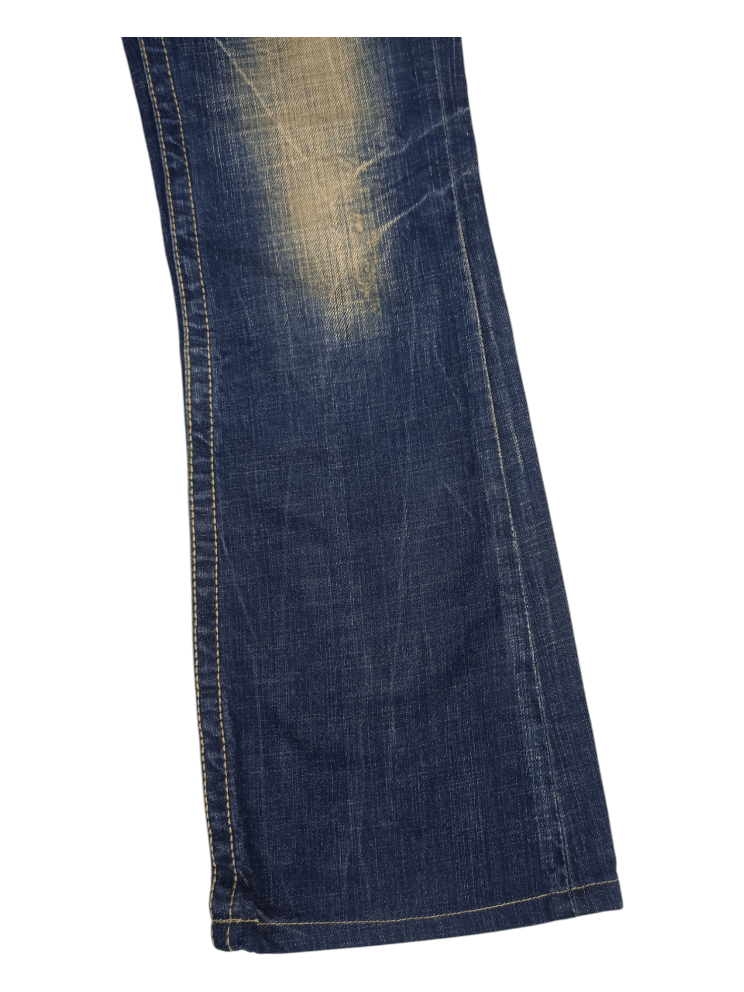 Japanese Brand Lolita Leather Bomdage Mudmax If Six Style Flare Denim Size US 29 - 5 Thumbnail