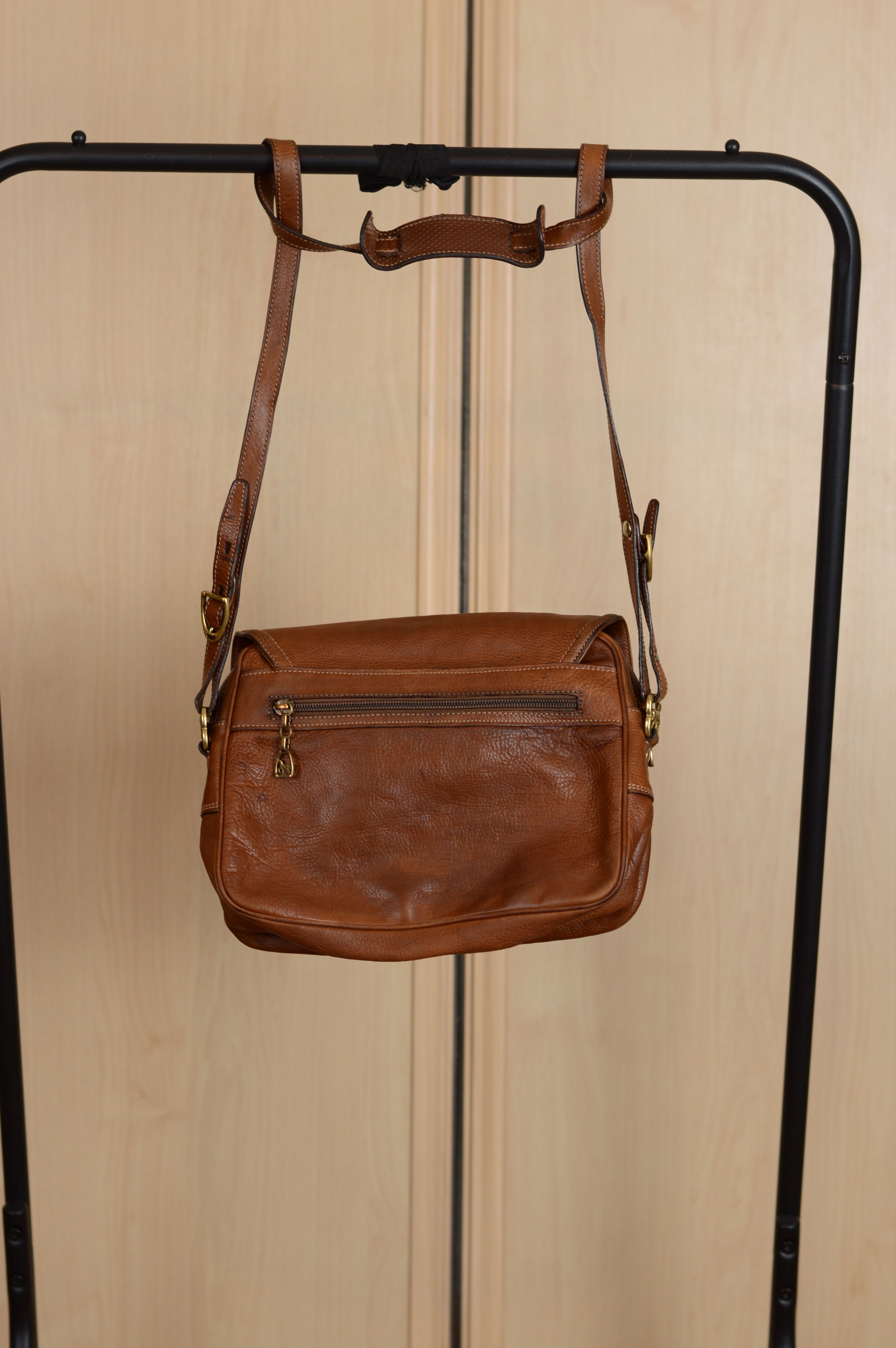 Pollini Pollini Brown Leather Shoulder Bag Size ONE SIZE - 5 Thumbnail