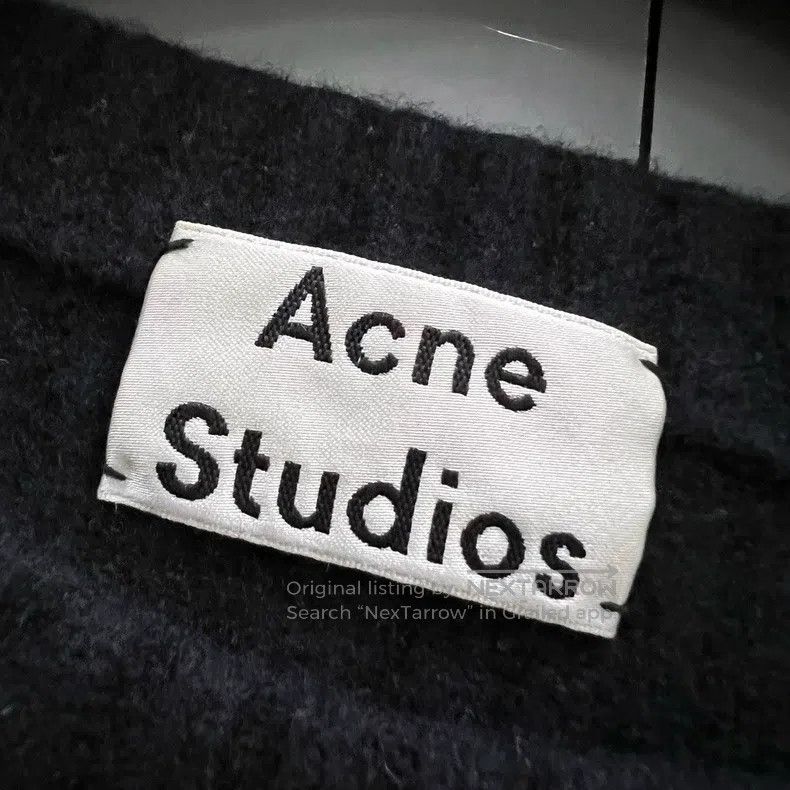 Acne Studios Acne Studios Black Round Neck Knit Sweater Size US S / EU 44-46 / 1 - 3 Thumbnail