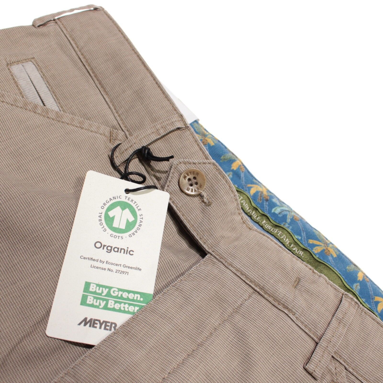 Other Meyer New with tags Chino Size 34 US In Beige Size US 34 / EU 50 - 1 Thumbnail