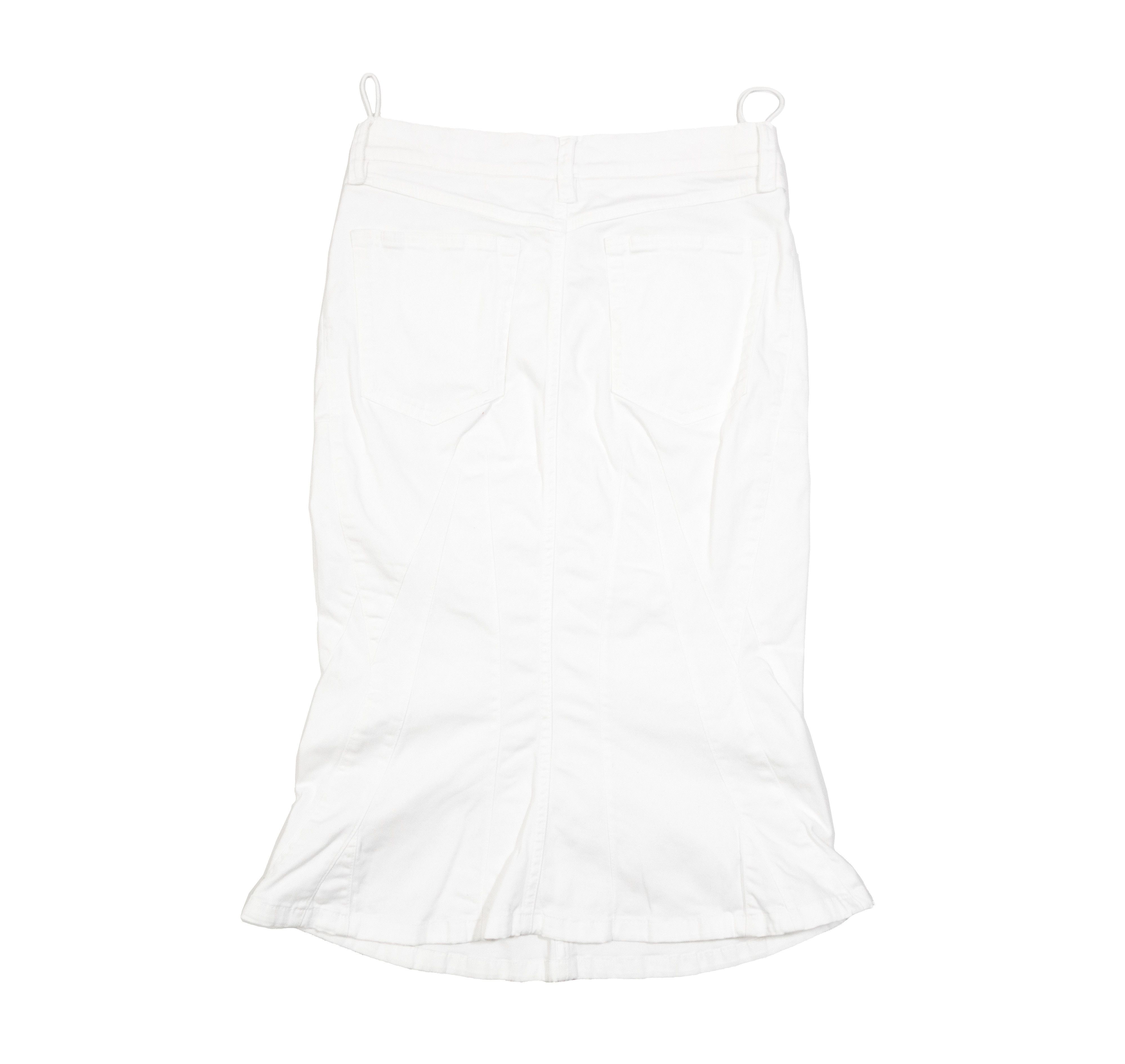 Jil Sander Raf Simons Midi Panelled Sculptural Skirt Size 25" / US 0 / IT 36 - 2 Thumbnail