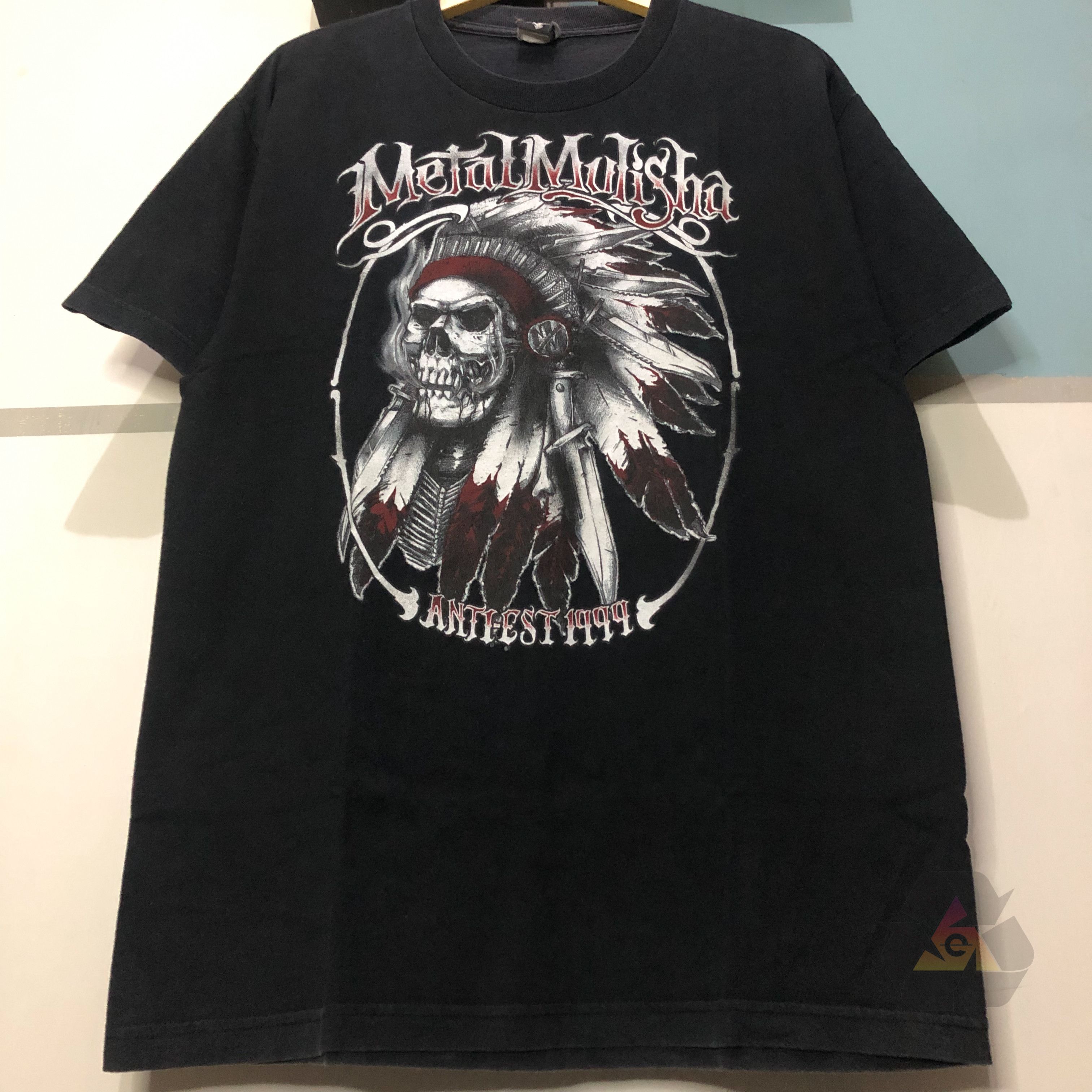 Metal Mulisha Metal Mulisha Anti-Est 1999 Streetwear T-Shirt Size US L / EU 52-54 / 3 - 4 Thumbnail