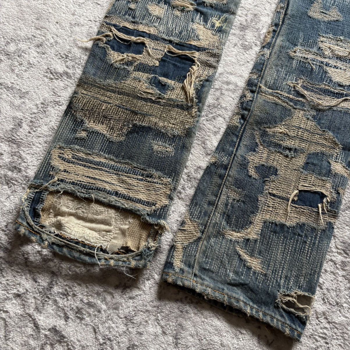 Undercover Undercover AW05 Arts&Crafts 85 Denim Jeans | Size 3 Size US 34 / EU 50 - 10 Thumbnail
