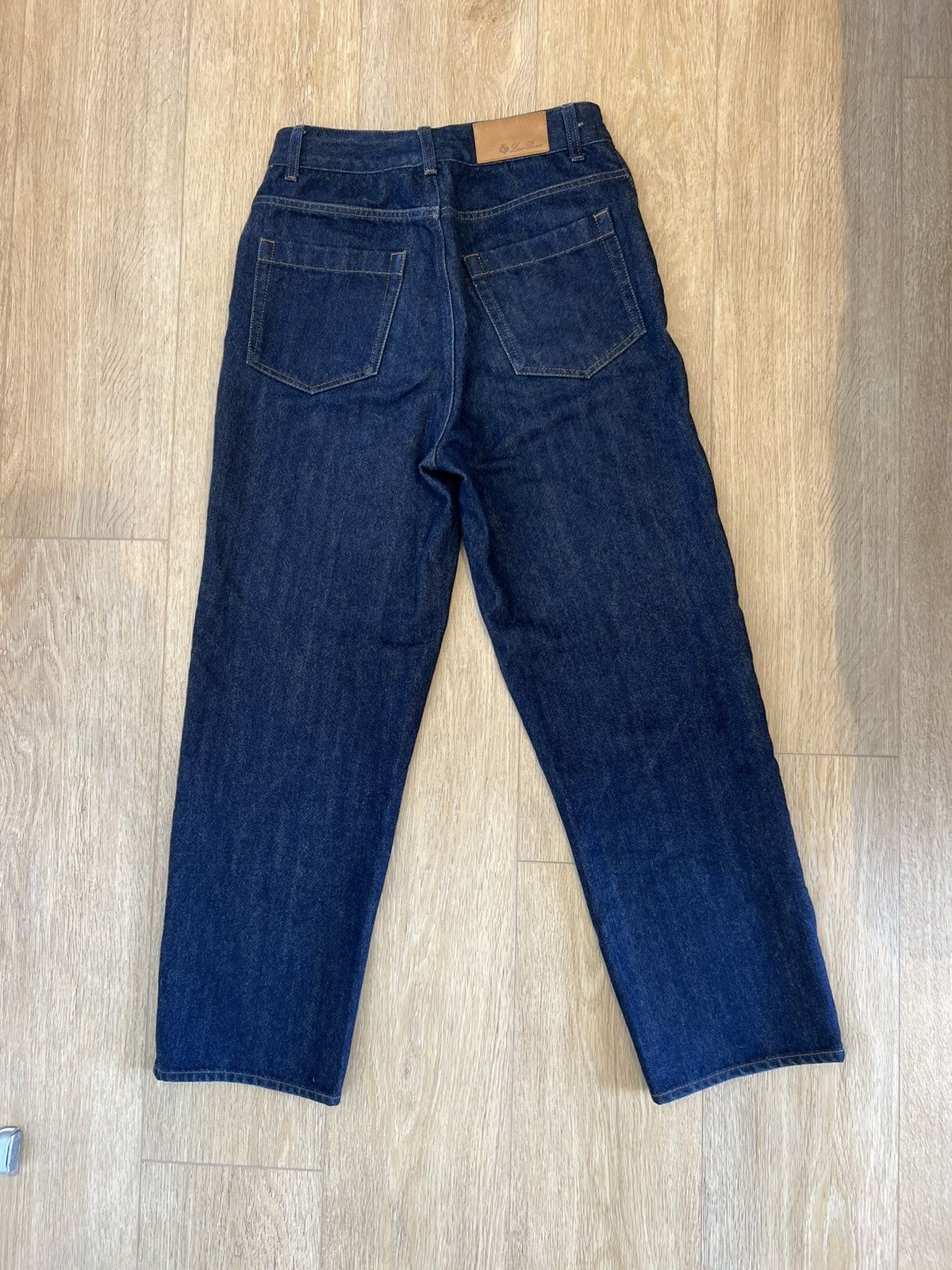 Loro Piana Loro Piana Cashmere and Cotton High-Waisted Jeans Size 28" / US 6 / IT 42 - 2 Thumbnail