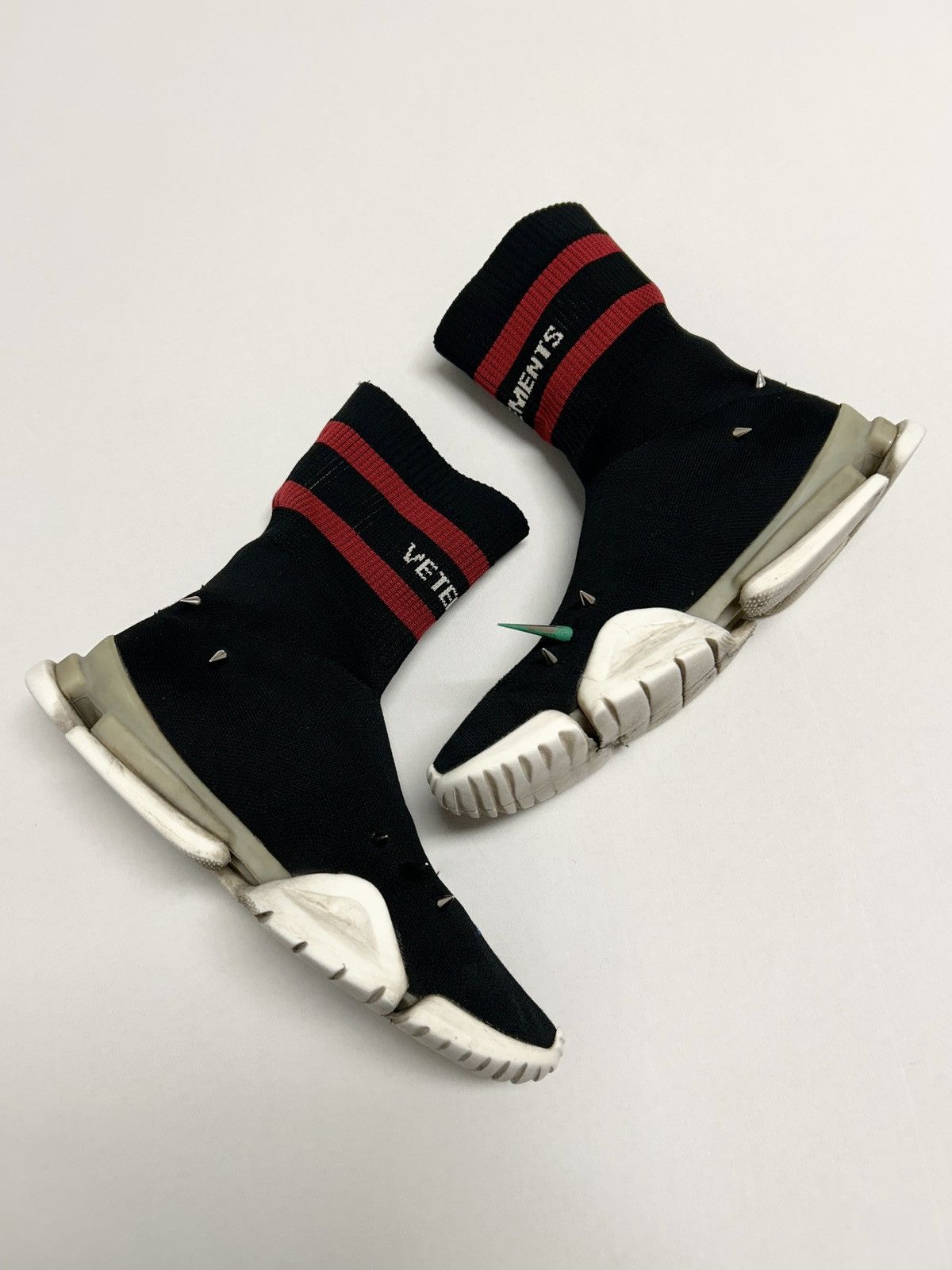 Vetements SS2018 Reebok Spiked Sock Runner Size US 10.5 / EU 43-44 - 6 Thumbnail