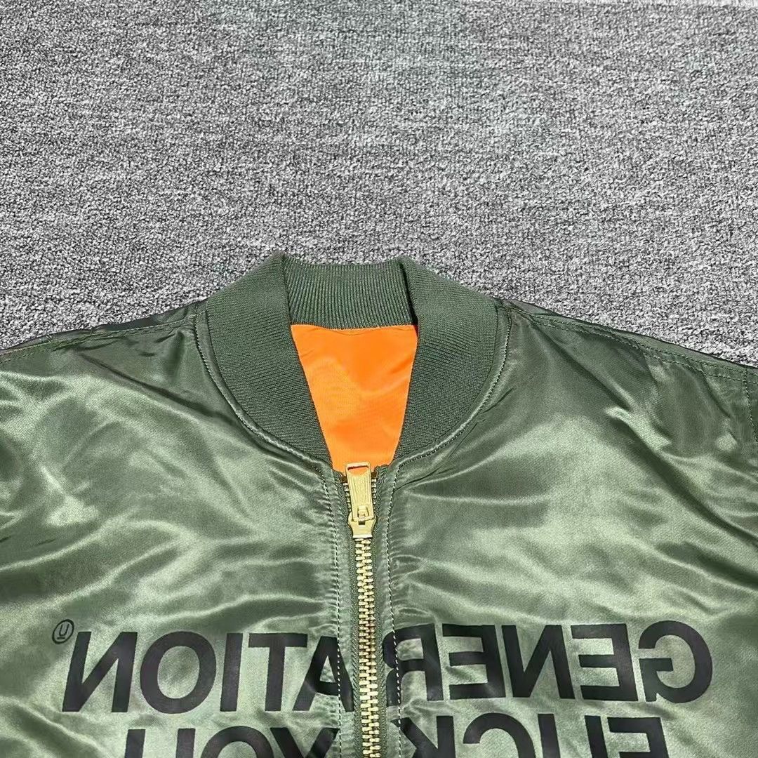 supreme× UNDERCOVER MA-1 SUPREME UNDERCOVER REVERSIBLE MA-1 BOMBER JACKET OLIVE – ODTO