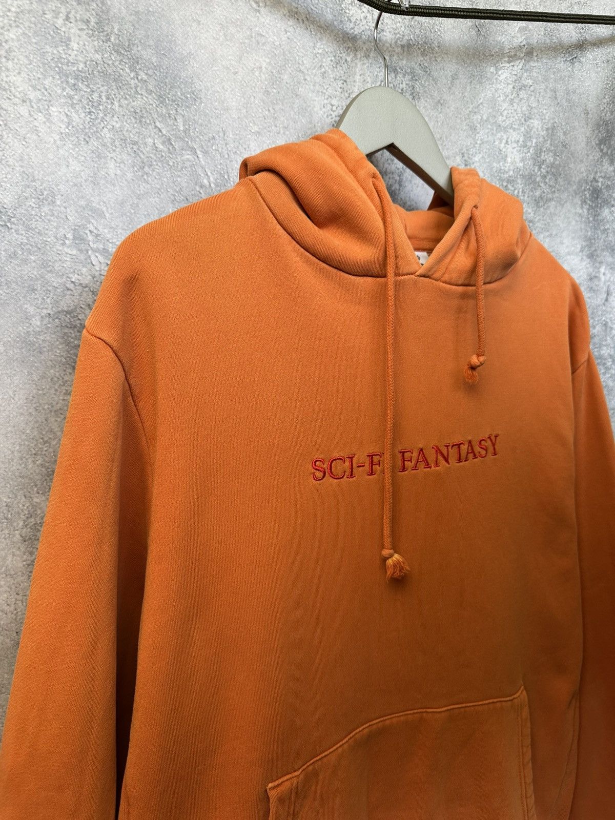 Sci-Fi Fantasy Sci-Fi Fantasy Logo Hoodie - Cantaloupe Pullover Skate Wear Size US M / EU 48-50 / 2 - 4 Thumbnail