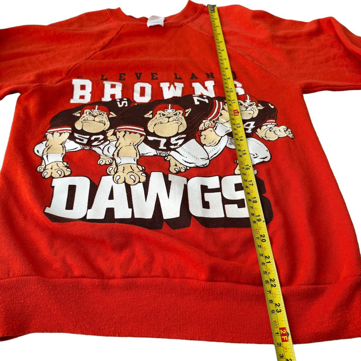 Logo 7 × NFL 80s Cleveland Browns DAWGS Graphic Sweatshirt Vintage Size US S / EU 44-46 / 1 - 8 Thumbnail