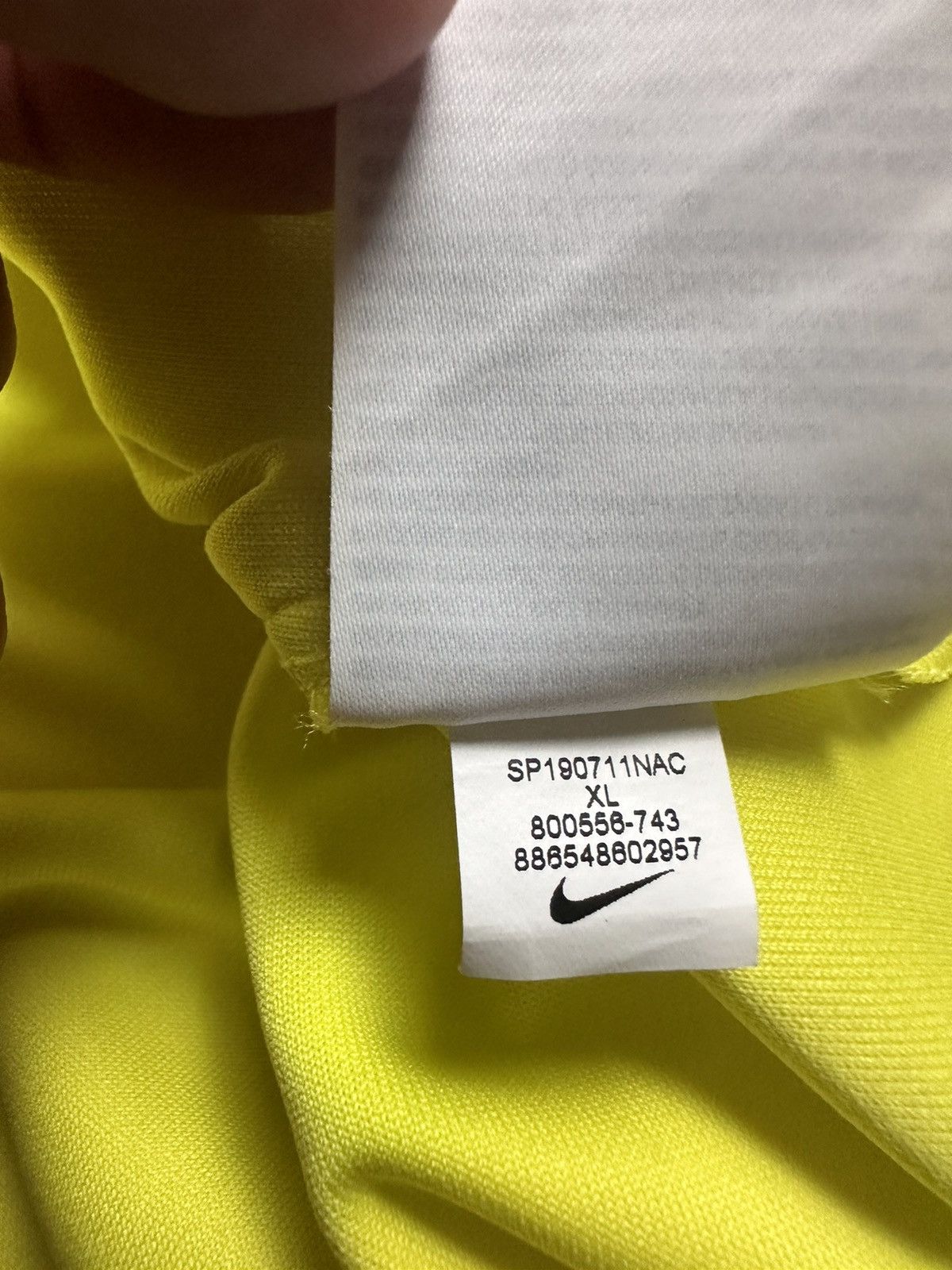 Nike × Vintage Nike Germany soccer jacket rare Deutschland size XL yellow Size US XL / EU 56 / 4 - 10 Thumbnail