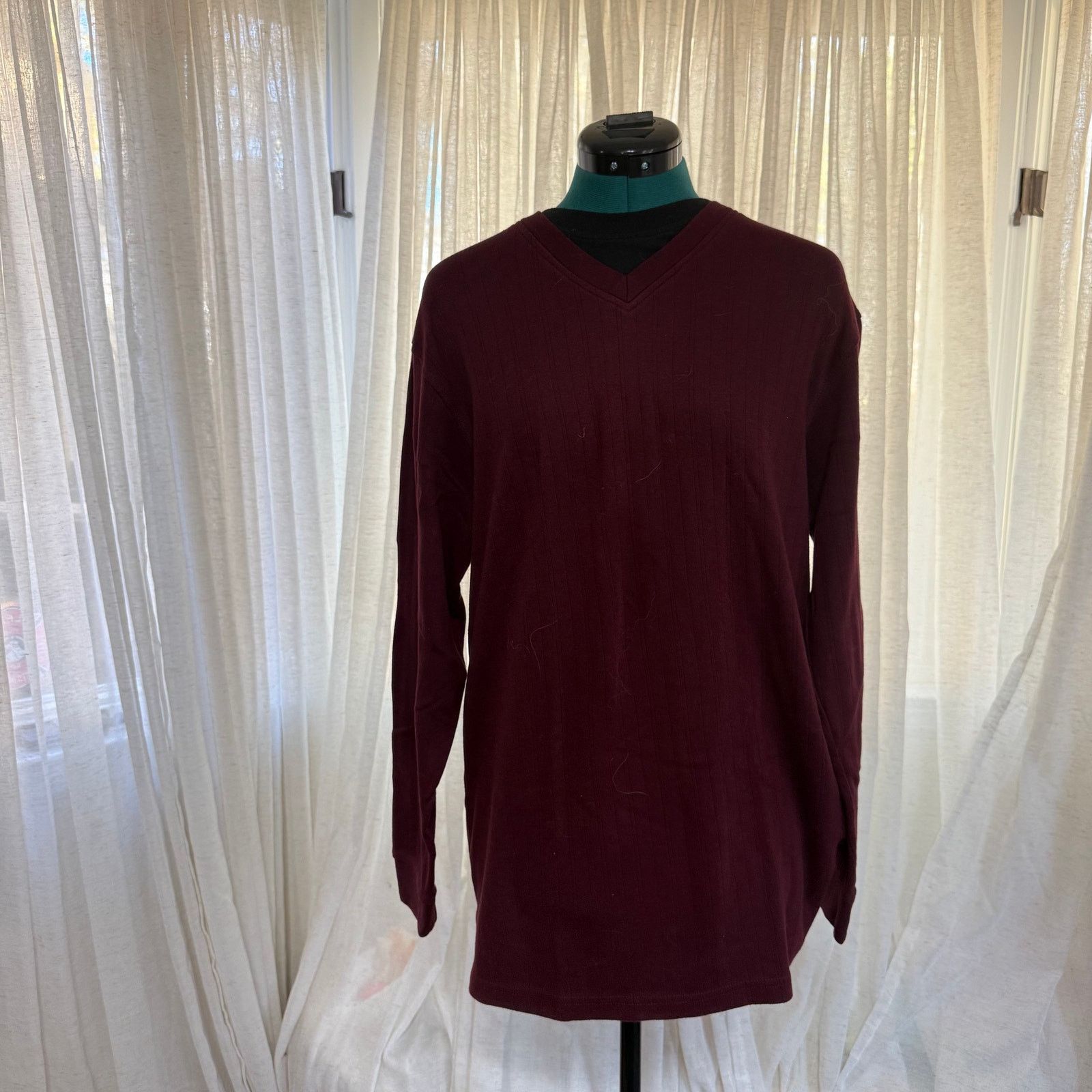 Architect Architect V-Neck Long Sleeve Top | Sz M Size US M / EU 48-50 / 2 - 2 Thumbnail