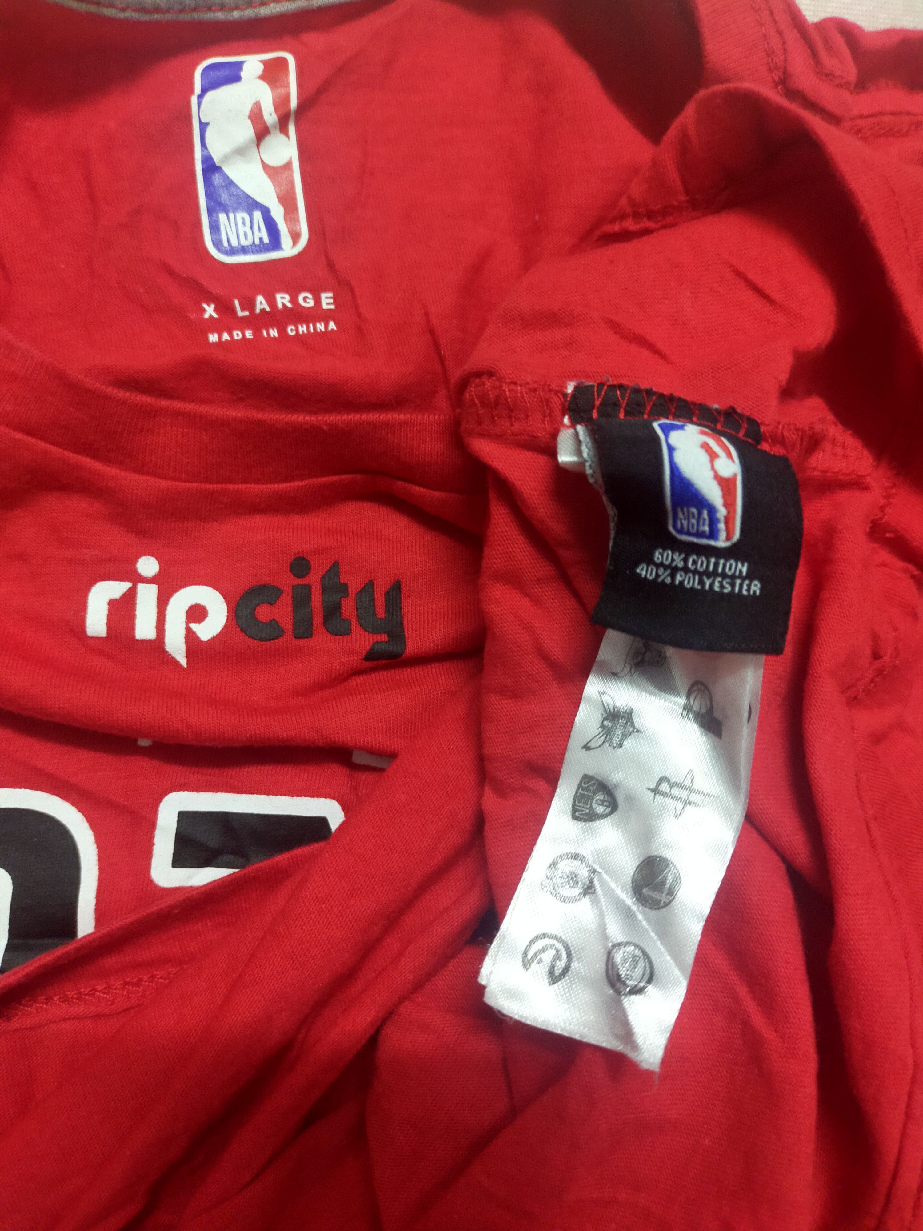 NBA × Vintage Vintage Damian lillard NBA tshirt Size US XL / EU 56 / 4 - 3 Thumbnail