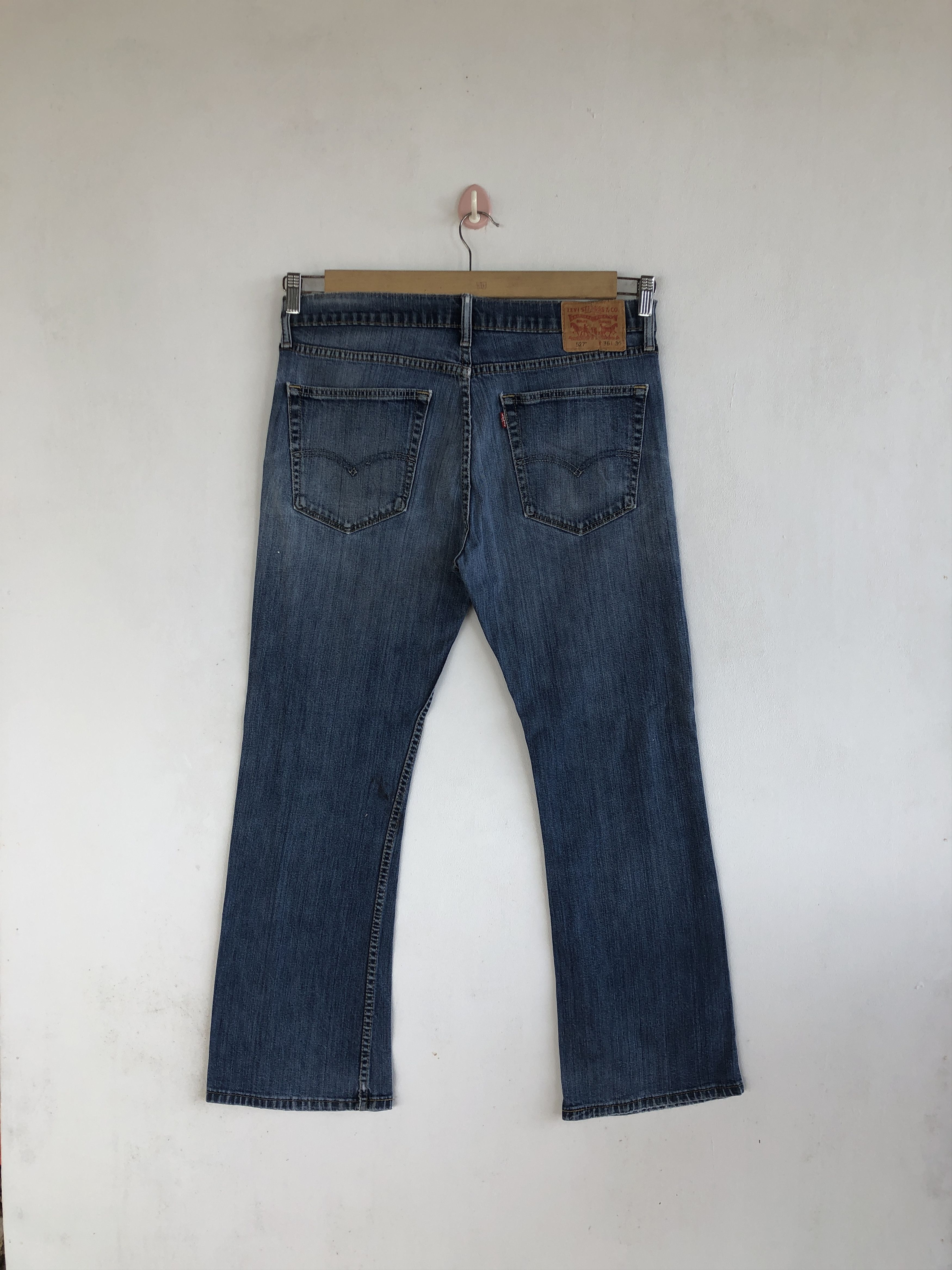 Levi's × Vintage Vintage Levis 527 Low Flare Jeans Levi's Bootcut Denim Size US 32 / EU 48 - 2 Thumbnail
