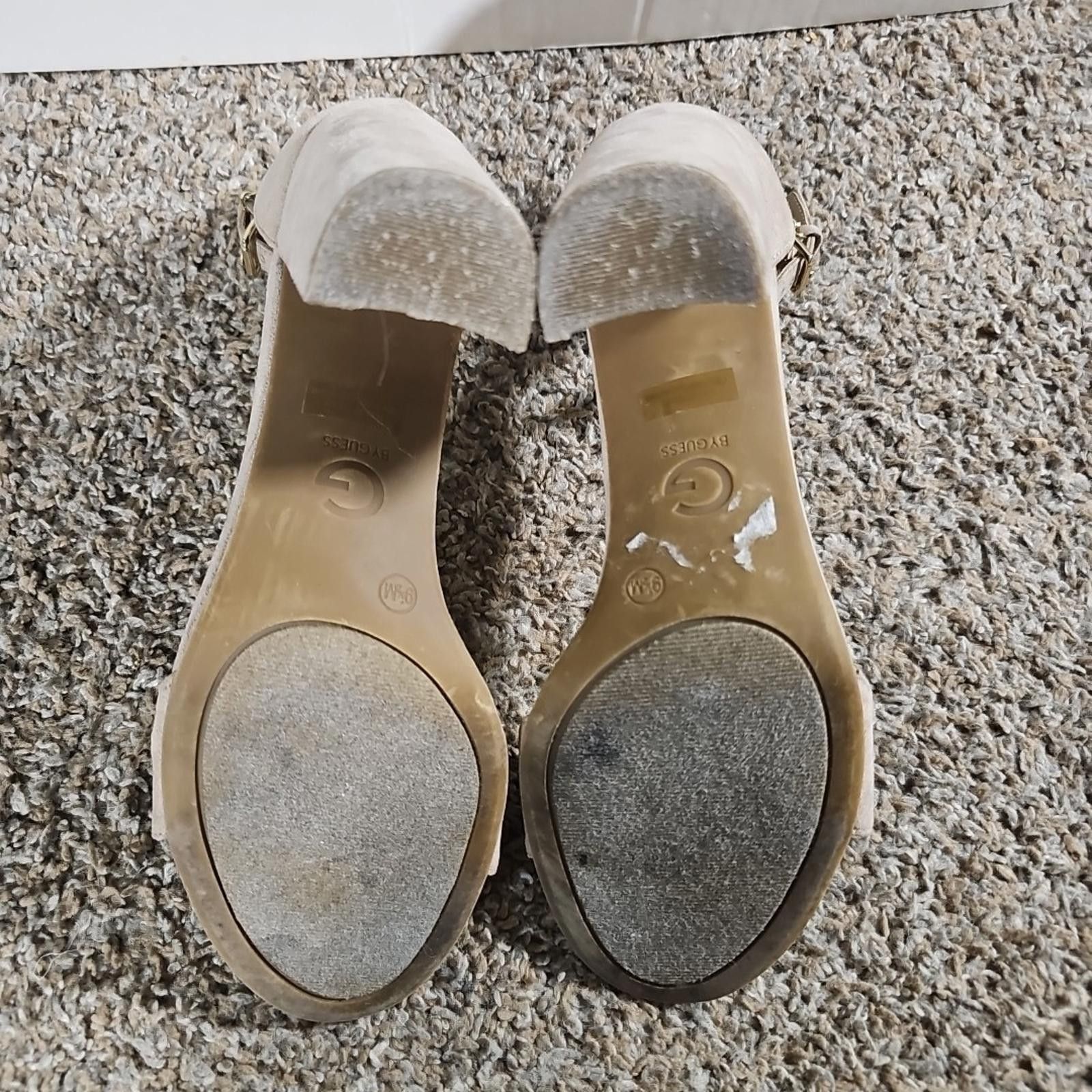 Other G By Guess Shantel Sandal Strap Open Toe Block Heel 9.5 Size US 9.5 / IT 39.5 - 6 Thumbnail