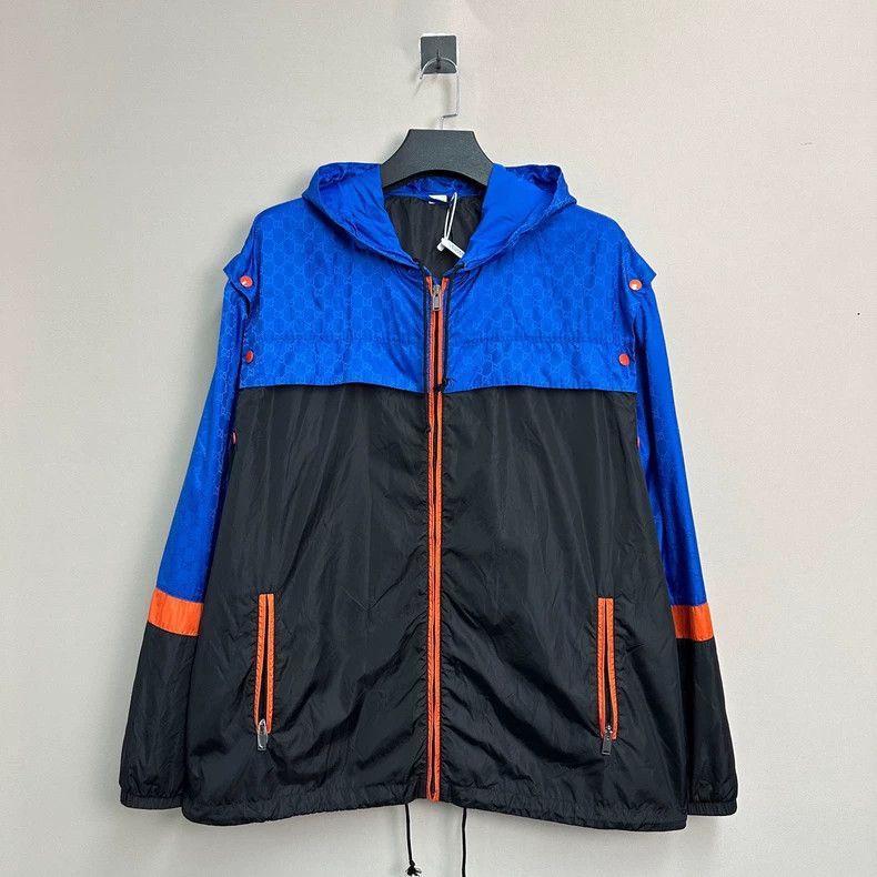 Gucci Gucci Detachable Black Blue Jacket - dmc Size US M / EU 48-50 / 2 - 1 Thumbnail