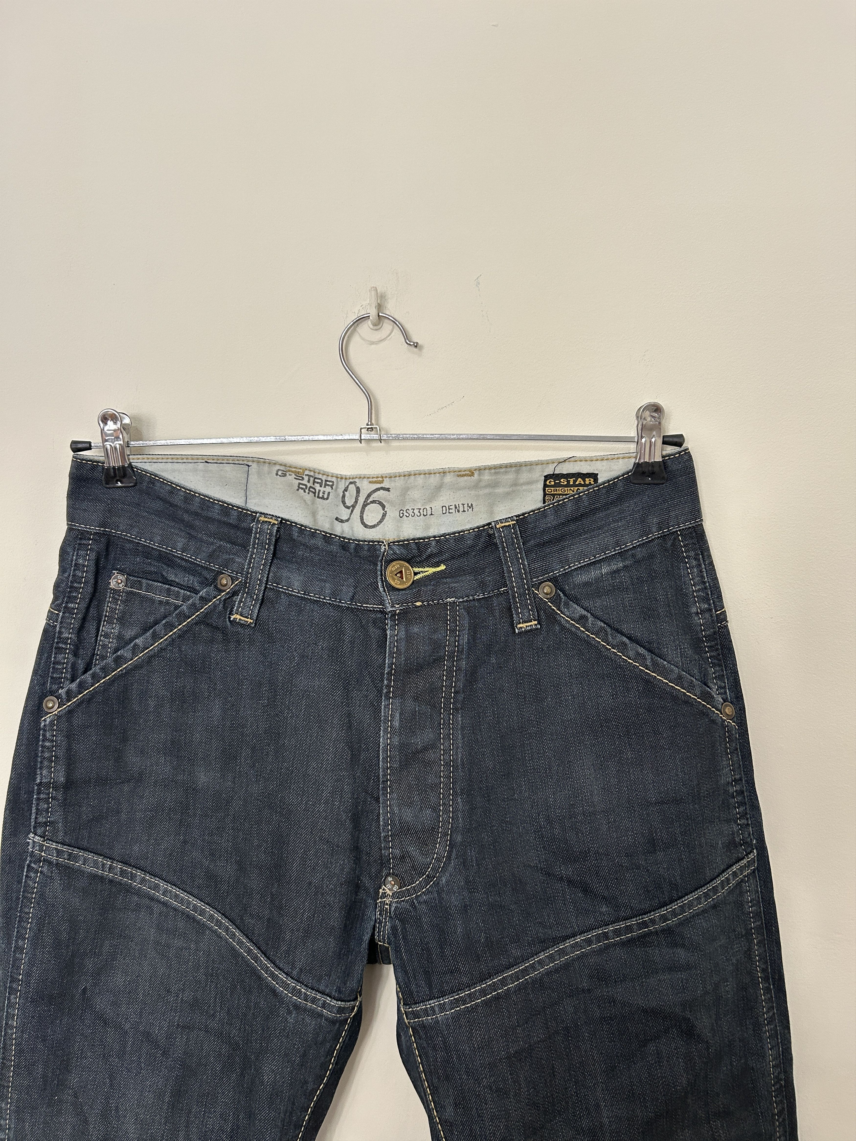 G-Star G-Star Raw 96 Logo Jeans pants size 31 Size US 31 - 3 Thumbnail
