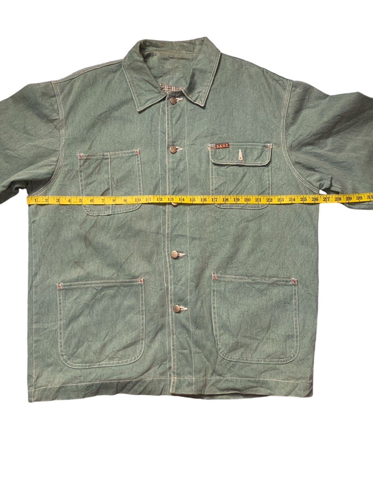 Japanese Brand × Vintage Rare Design Vintage D.A.N.T Denim Jackets Size US L / EU 52-54 / 3 - 7 Thumbnail