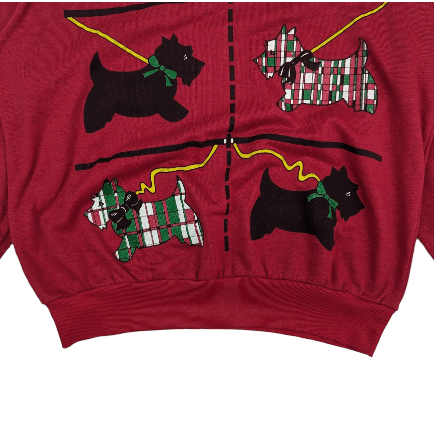 Vintage Vintage 90's KAREN BLAKE Cute Dog Animal Graphic Jumper Size XL / US 12-14 / IT 48-50 - 6 Thumbnail
