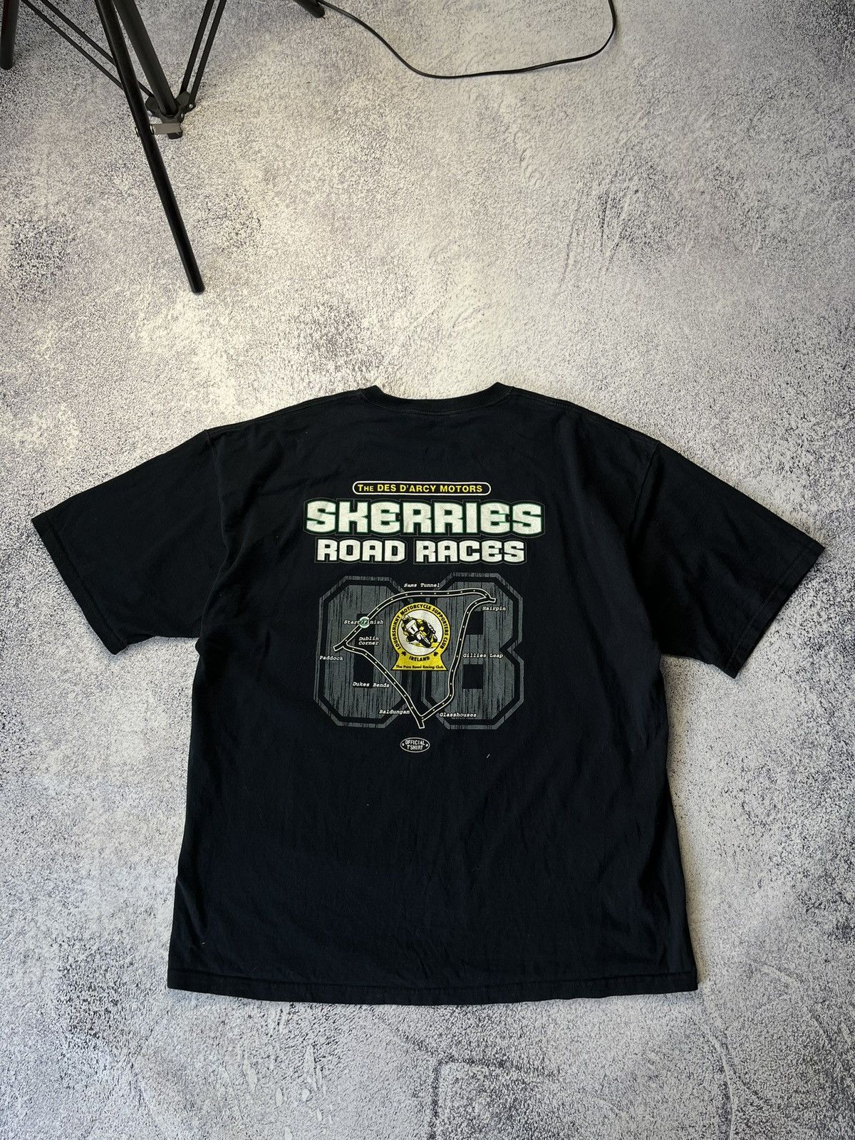 Formula 1 Vintage Moto Racing Skerries Road Races Y2K Size US XXL / EU 58 / 5 - 15 Thumbnail