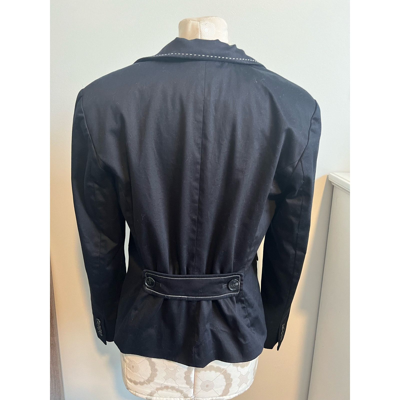 Worthington Worthington Women's Stretch Black Blazer Jacket Size 10 Size L / US 10 / IT 46 - 5 Thumbnail