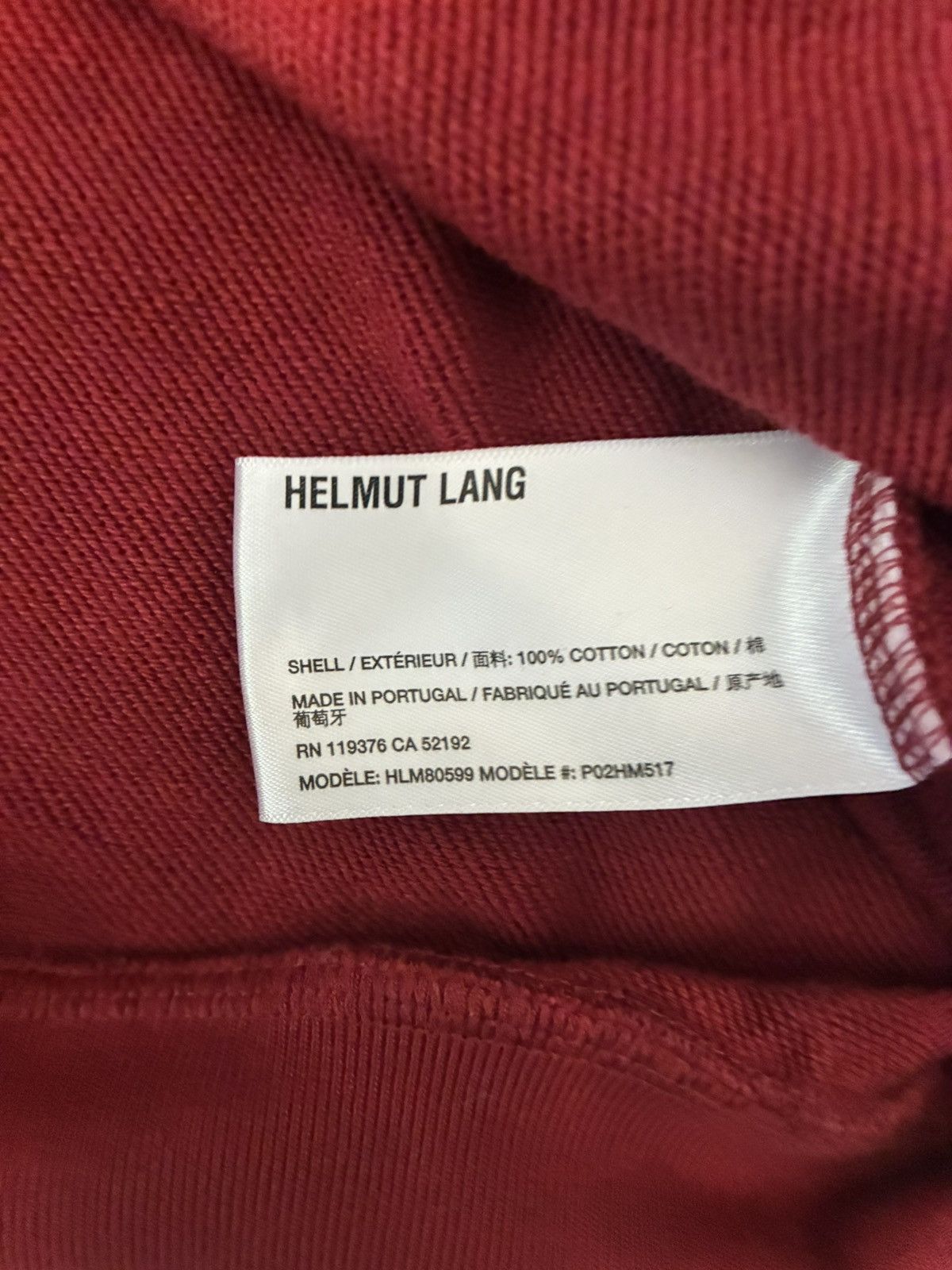 Helmut Lang Helmut lang prep hoodie Size US M / EU 48-50 / 2 - 3 Thumbnail