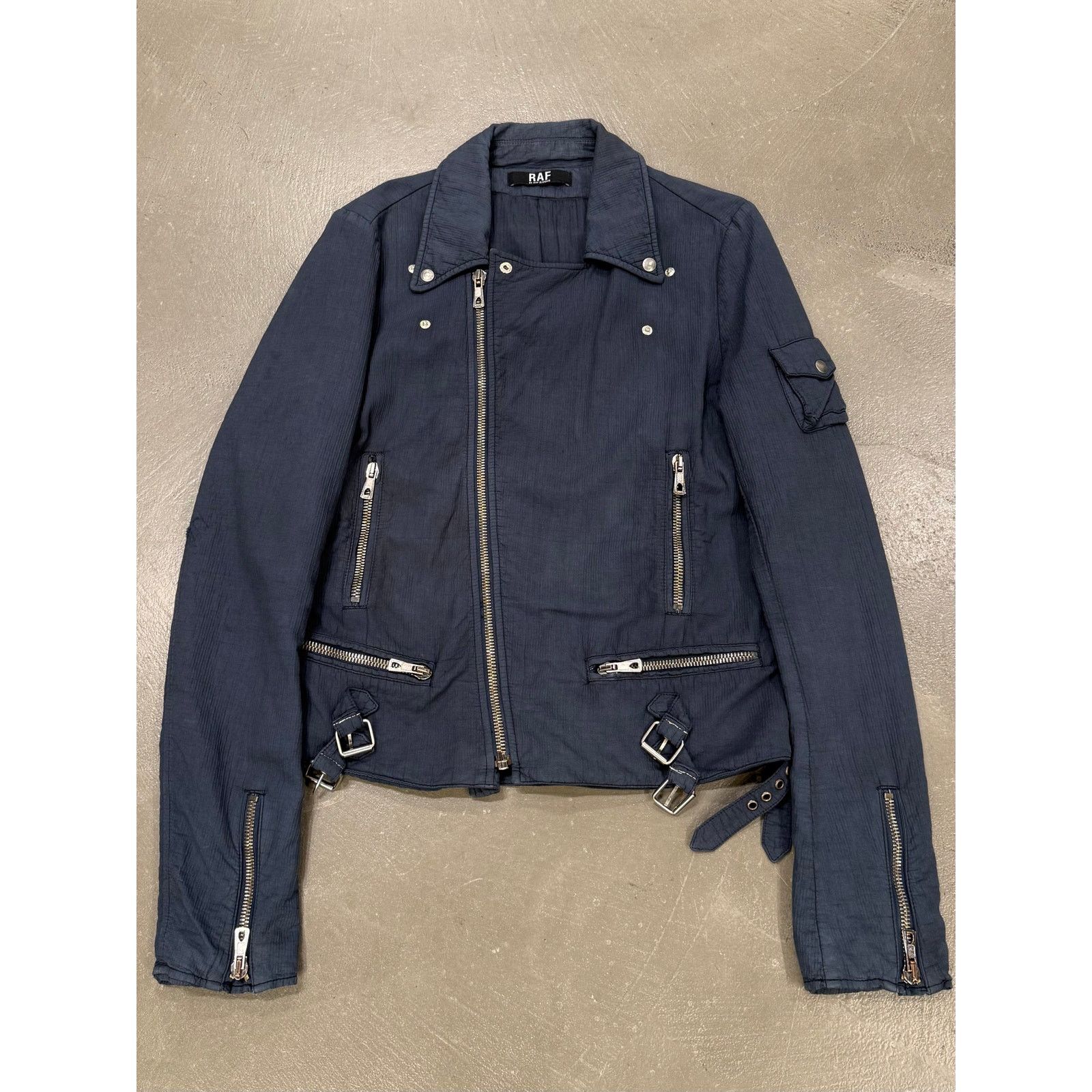 RAF SIMONS 2004-05 A/W WAVE期 ライダースコート46 RAF SIMONS 2004-05 A/W WAVE期 ライダースコート46 Raf Simons — Raf