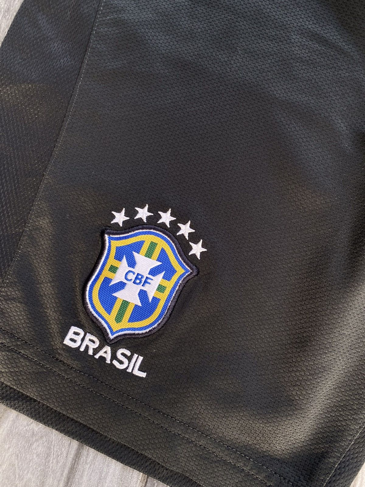 Nike 💸NEED GONE💸Nike Brazil fc shorts 2012 Size US 36 / EU 52 - 3 Thumbnail