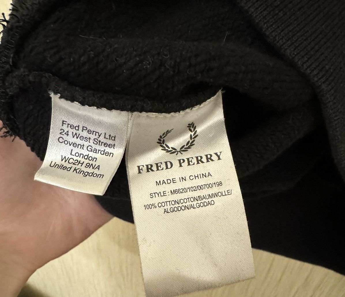 Fred Perry × Vintage Fred Perry vintage big logo sweatshirt Size US M / EU 48-50 / 2 - 8 Thumbnail