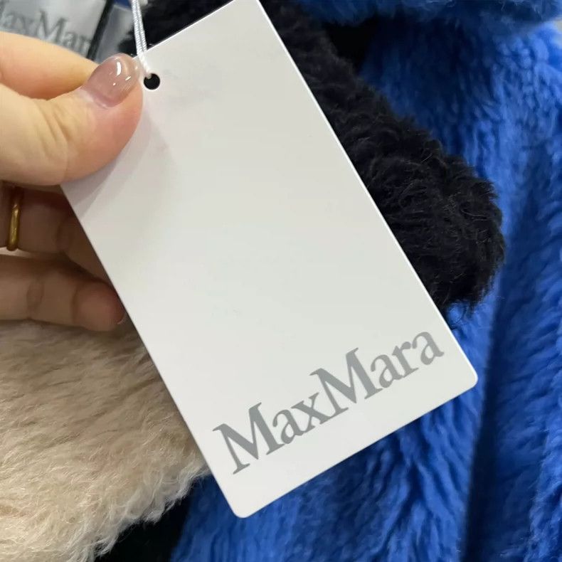 Max Mara Max Mara Show Color Block Teddy Coat Size S / US 4 / IT 40 - 6 Thumbnail