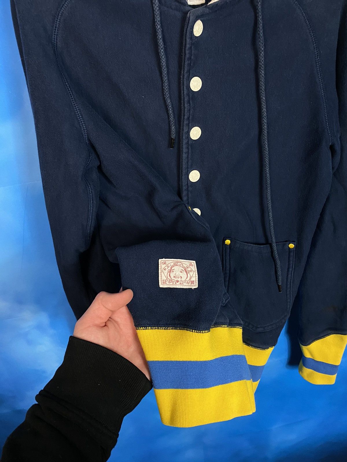 Evisu × Japanese Brand × Vintage RARE❗️ 90’s EVISU VINTAGE HOODIE Y2K Size US M / EU 48-50 / 2 - 9 Thumbnail