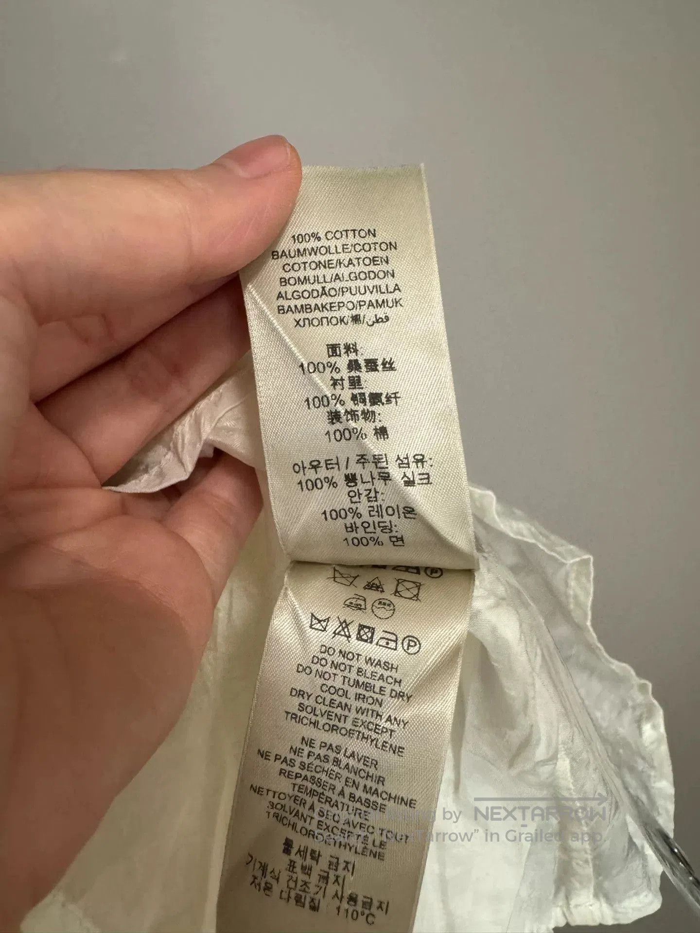 Burberry Burberry Silk Top T-Shirt. Size M / US 6-8 / IT 42-44 - 4 Thumbnail