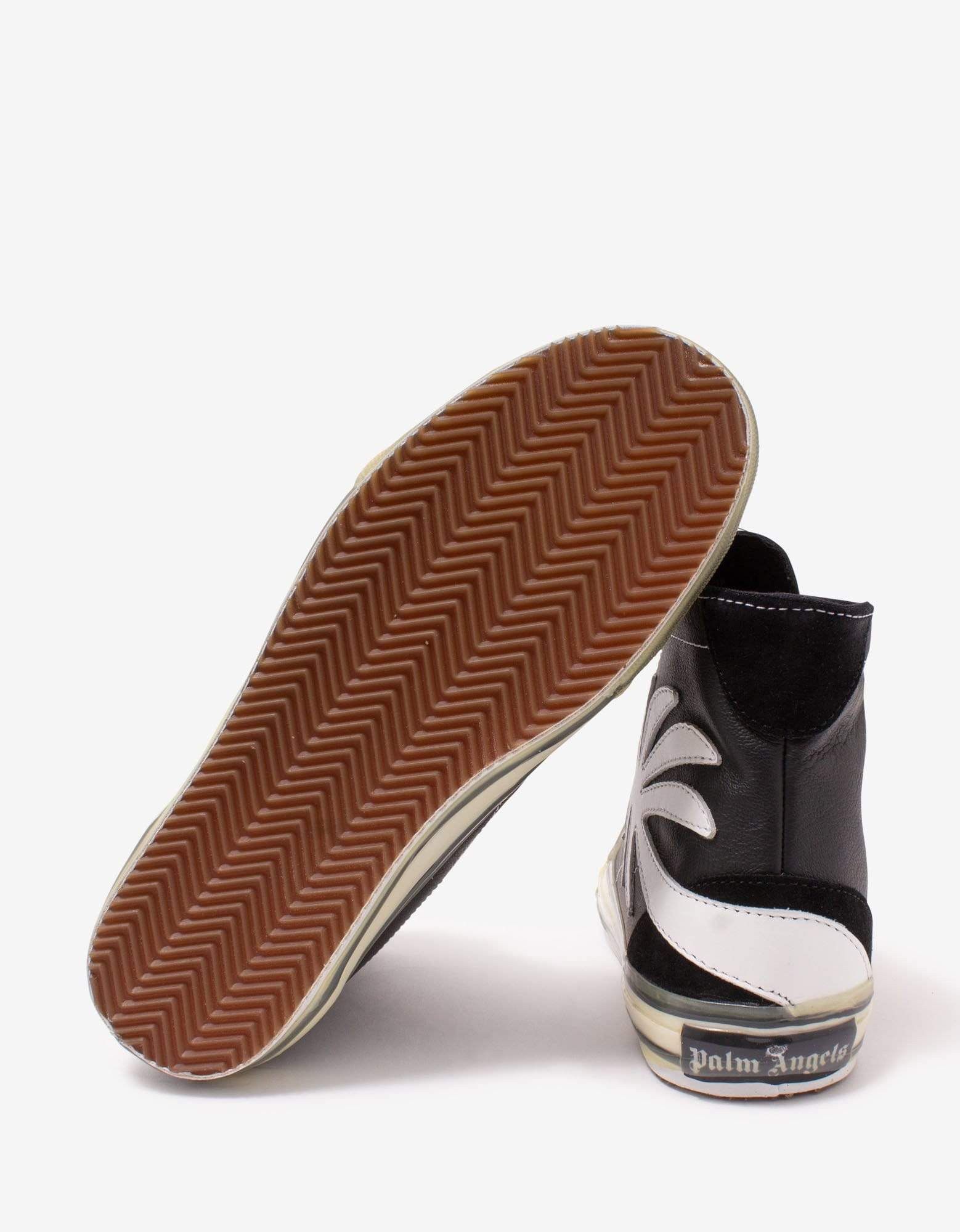 Palm Angels Palm Angels Black Palm Tree High Top Trainers Size US 9 / EU 42 - 5 Thumbnail