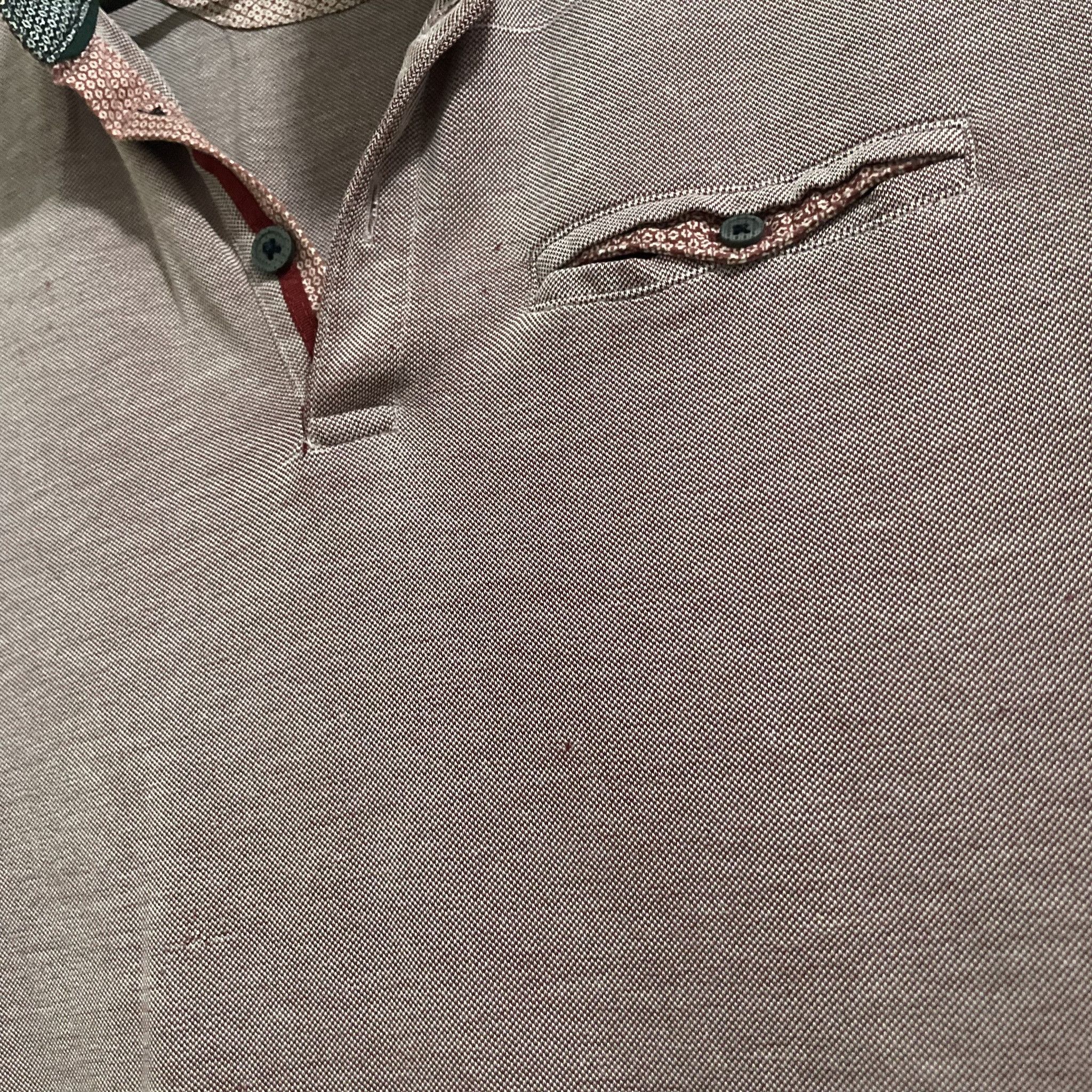 Ted Baker Ted Baker London Men's Polo Shirt With Contrast Collar Size US M / EU 48-50 / 2 - 4 Thumbnail
