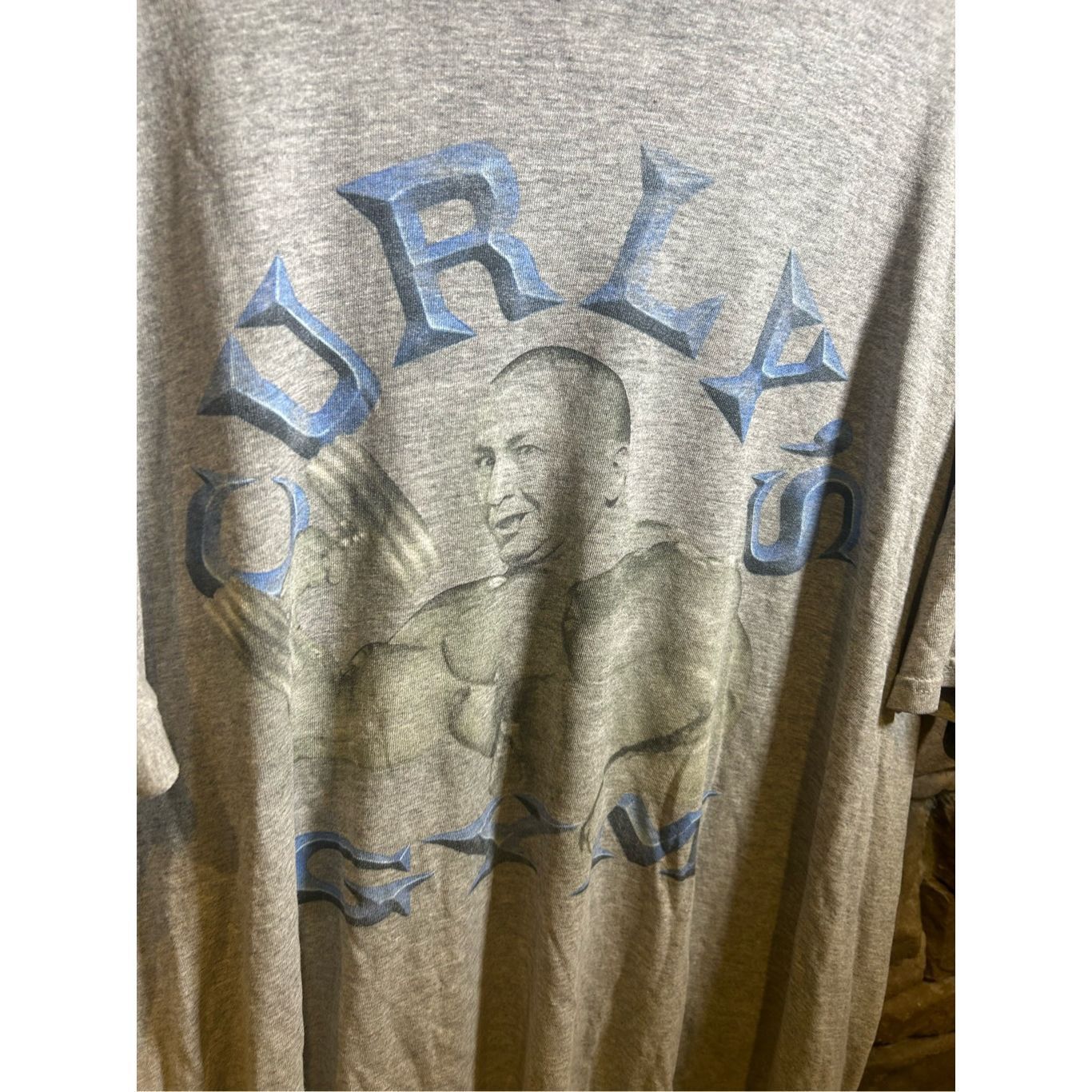 Vintage Vintage 1990s NBC Store Curly’s Gym Three 3 Stooges Tshirt Size US XL / EU 56 / 4 - 2 Thumbnail