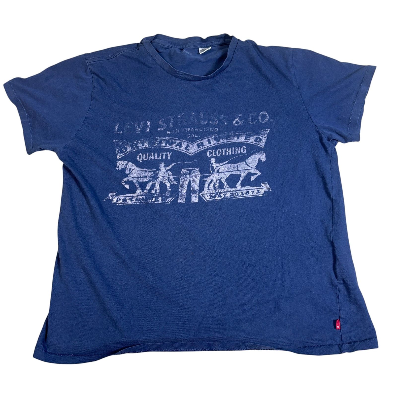 Levi's y2k 2000s style Levi Strauss womens tshirt Large retro Size L / US 10 / IT 46 - 1 Thumbnail