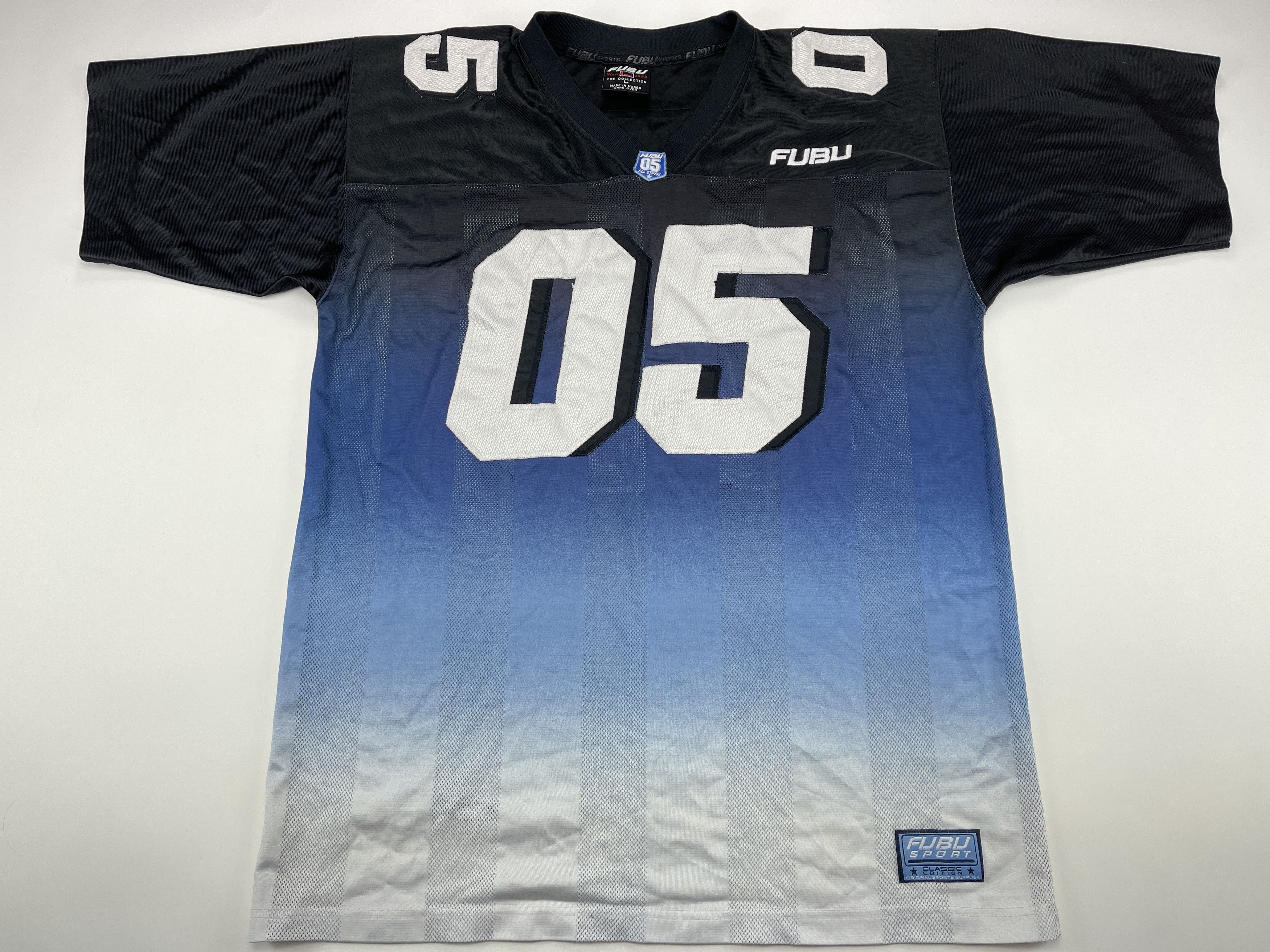 Fubu FUBU jersey, blue, Fubu 05, vintage hip hop t-shirt, 90s L Size US L / EU 52-54 / 3 - 2 Thumbnail