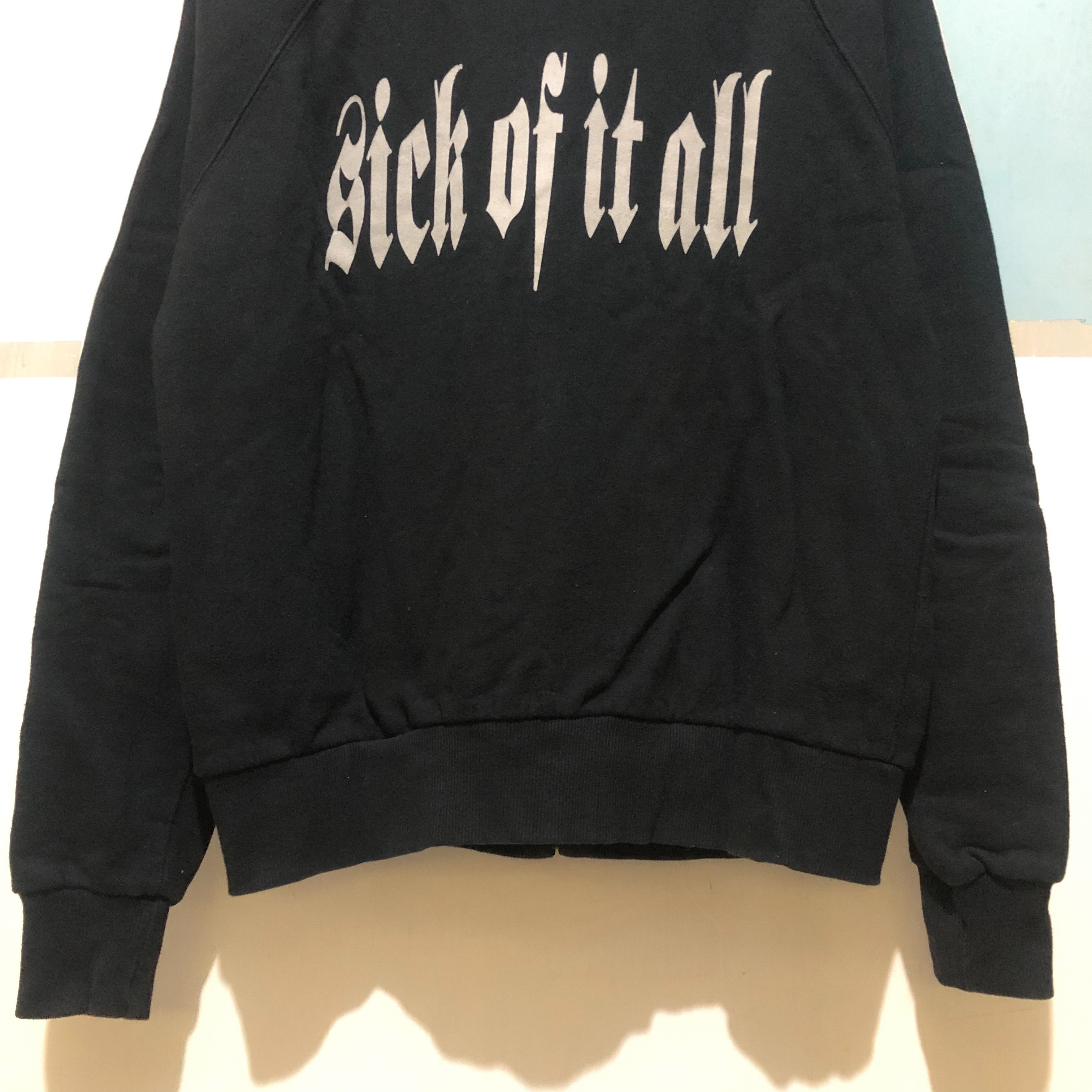Band Tees SICK🔥Vintage Sick Of It All Track Jacket RARE OG Size US M / EU 48-50 / 2 - 13 Thumbnail