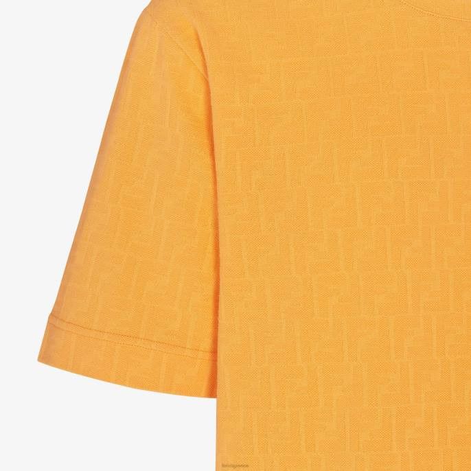 Fendi o1loc1c0824 T-Shirt in Orange Size US XL / EU 56 / 4 - 3 Thumbnail