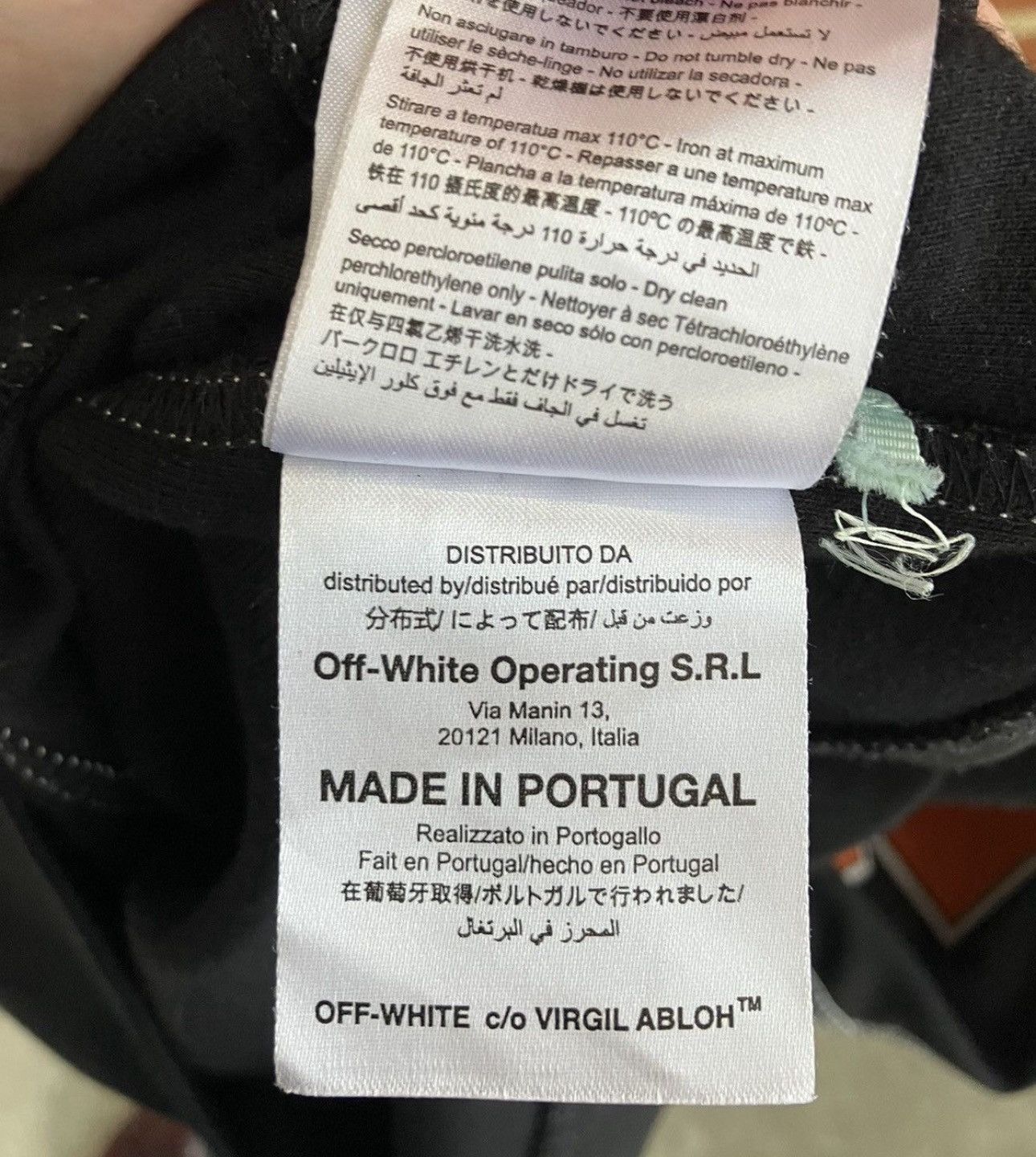 Off-White Off-White 2013 Hoodie Virgil Abloh "I Was Just Thinking" S Size US S / EU 44-46 / 1 - 11 Thumbnail