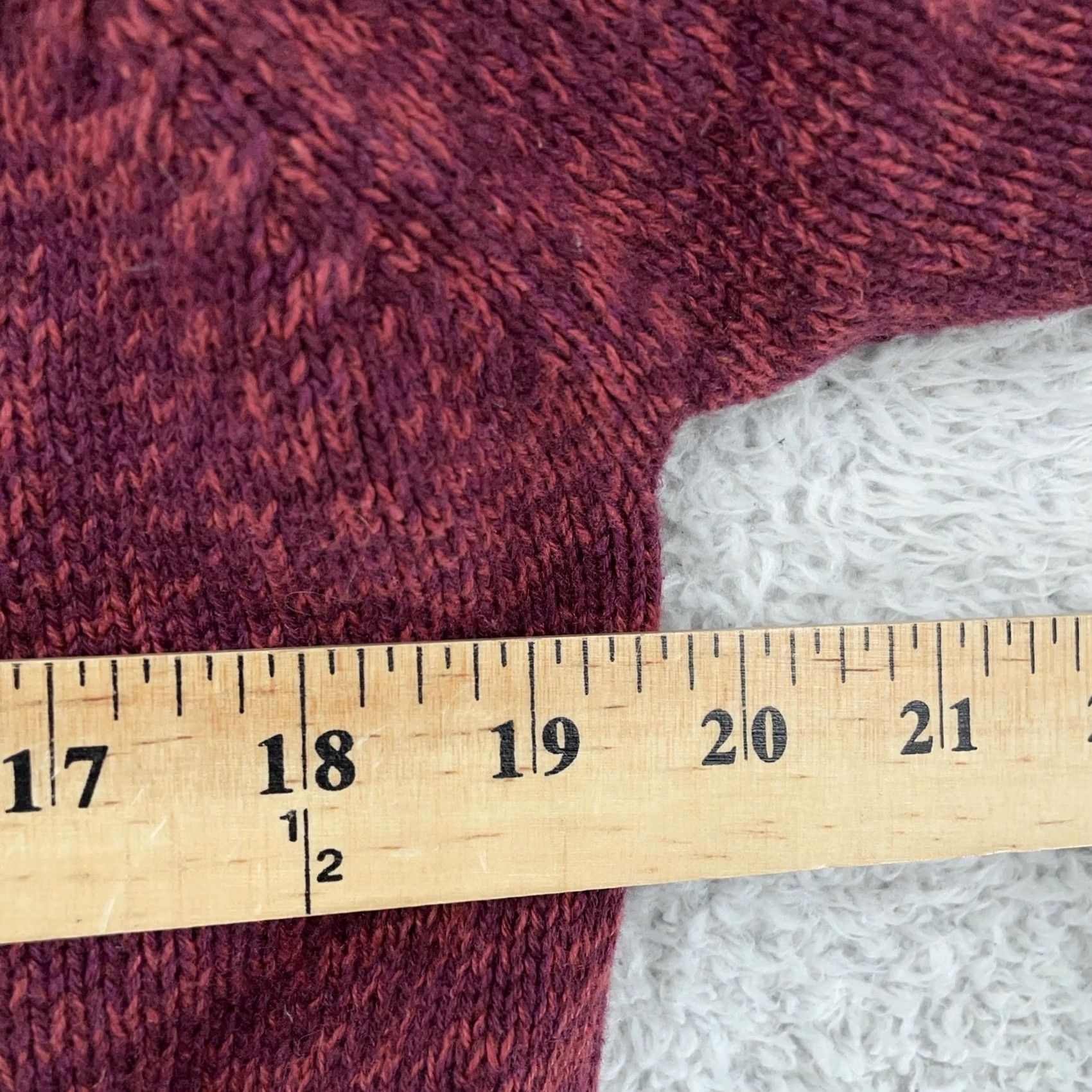 Vintage VINTAGE Heirloom Collectibles Cardigan Sweater Womens XS ZIP Fair Isle Red Knit Long Sleeve Mock Neck Raglan Sleeve Full Zip Autumn Winter 90s Size XS / US 0-2 / IT 36-38 - 5 Thumbnail