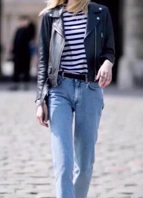 Saint Laurent Paris Saint Laurent Paris Motorcycle Jacket Size M / US 6-8 / IT 42-44 - 3 Thumbnail