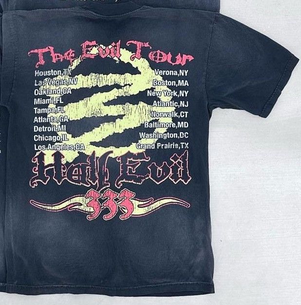 Half Evil Half Evil “World Tour 23” Tee Size US XL / EU 56 / 4 - 2 Thumbnail