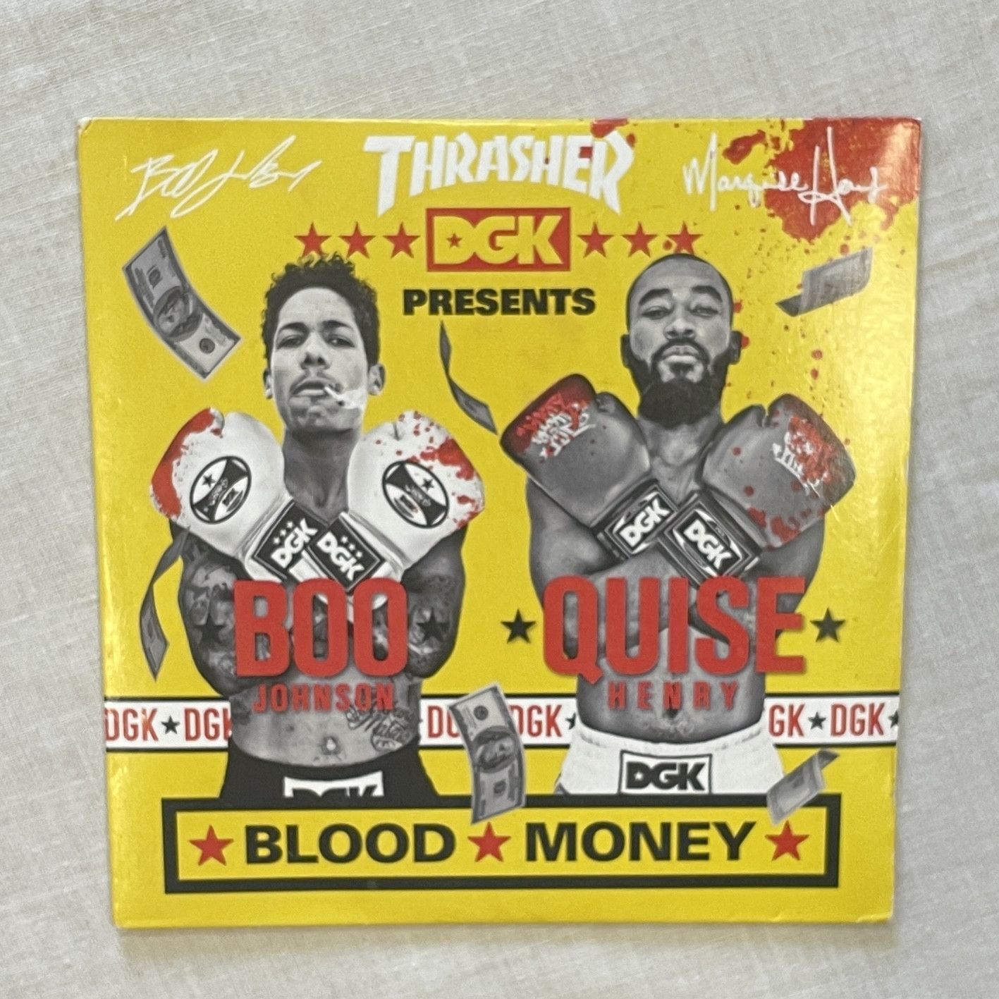 DGK DGK Blood Money DVD Boo Johnson Marquise Henry Thrasher Size ONE SIZE - 1 Thumbnail