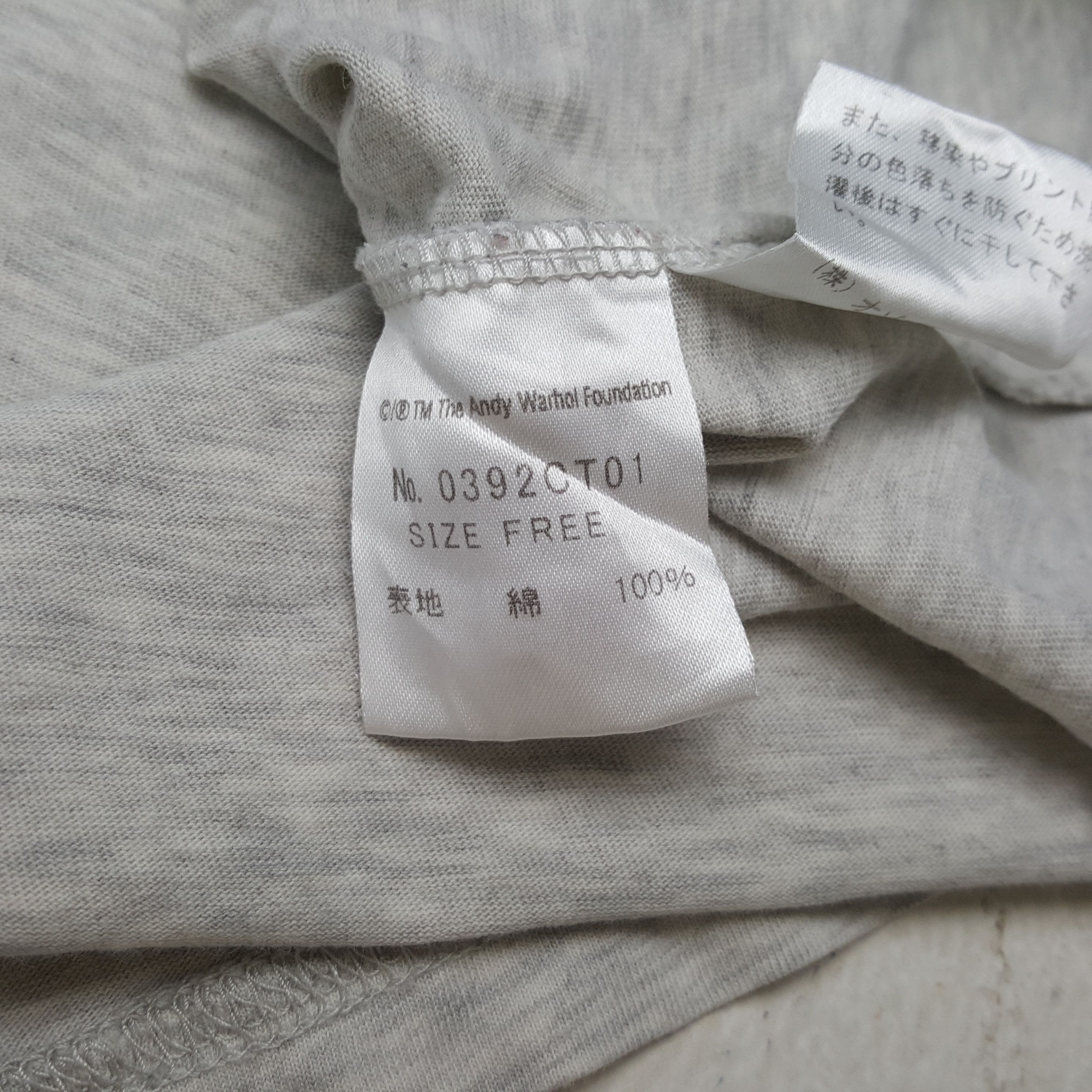 Hysteric Glamour Hysteric Glamour X Andy Warhol Japanese Brand Tshirt RR14 Size S / US 4 / IT 40 - 6 Thumbnail