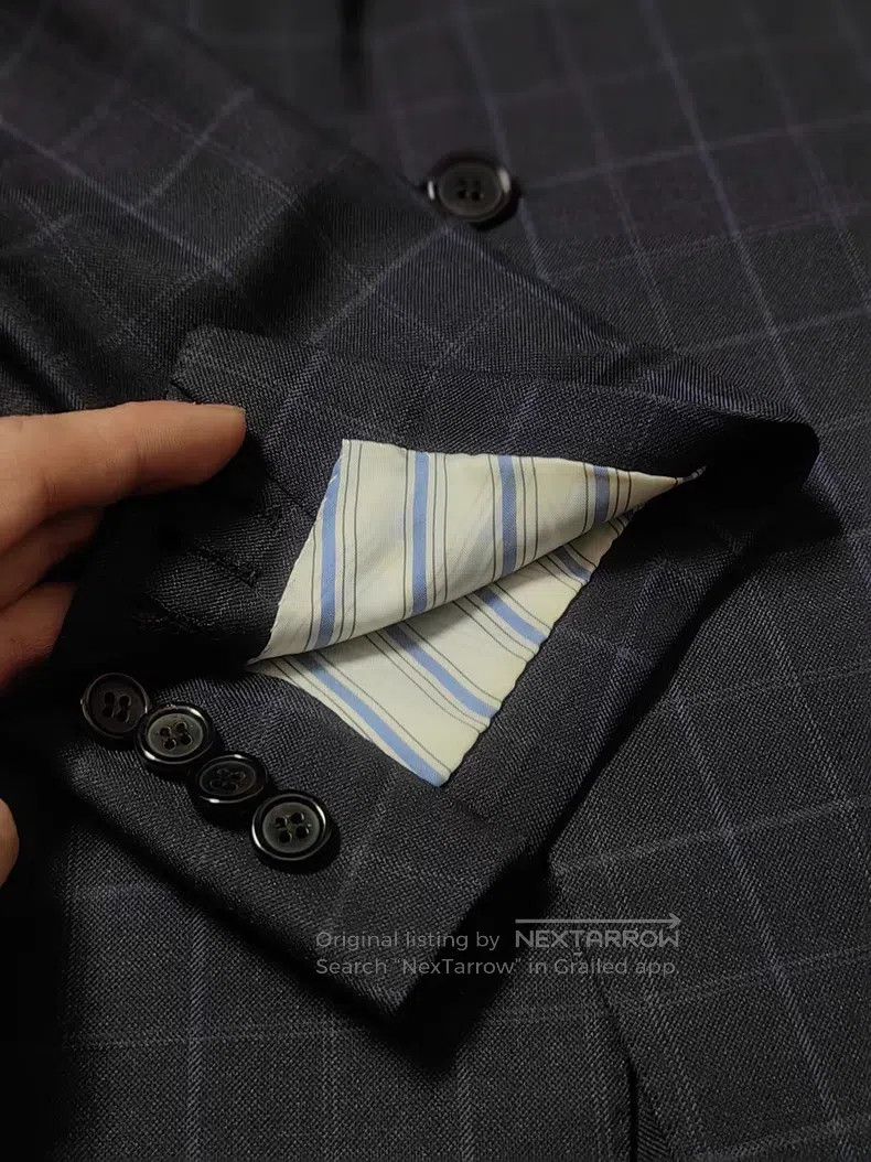 Brioni Brioni Wool and silk handmade single-breasted suit Size US L / EU 52-54 / 3 - 7 Thumbnail