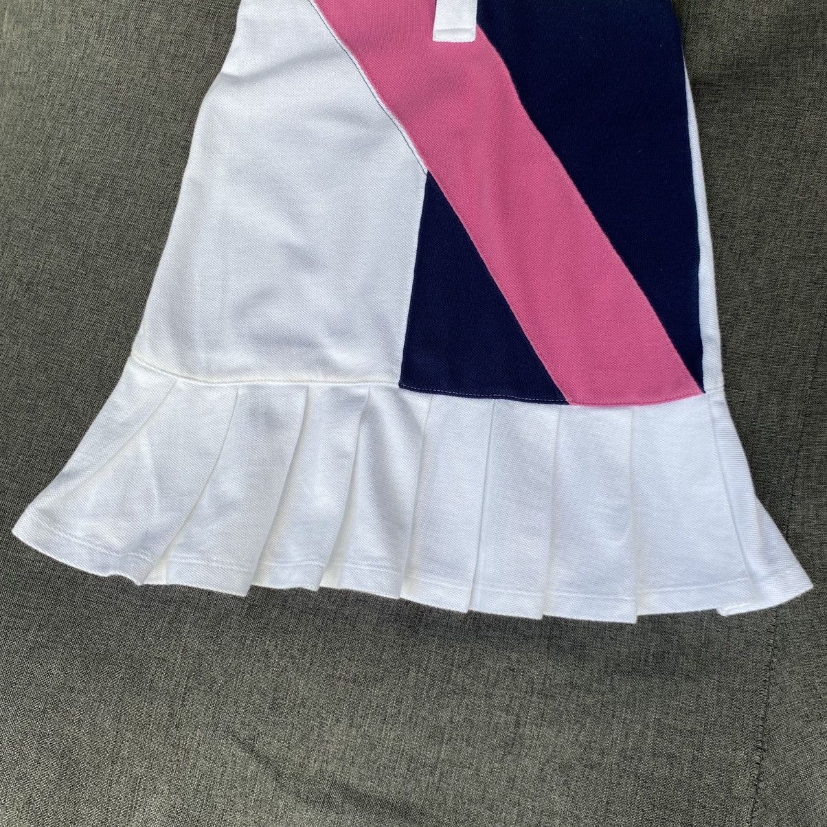 Ralph Lauren RALPH LAUREN Kids Colorblock Polo Dress with Pleated Hem Size S / US 4 / IT 40 - 6 Thumbnail