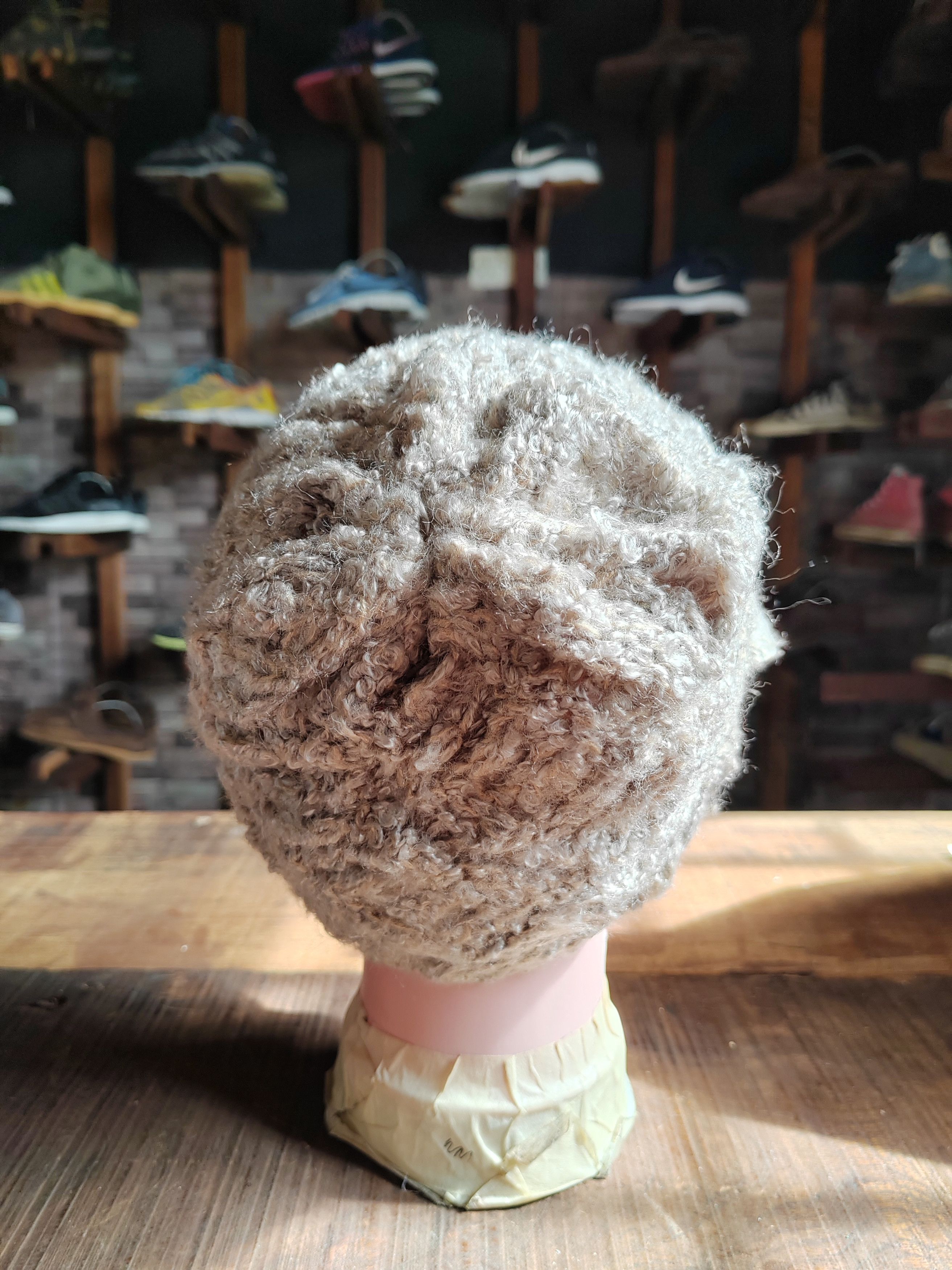 If Six Was Nine Vintage Japanese Style Crochet Big Beanie Snowcap Size ONE SIZE - 4 Thumbnail
