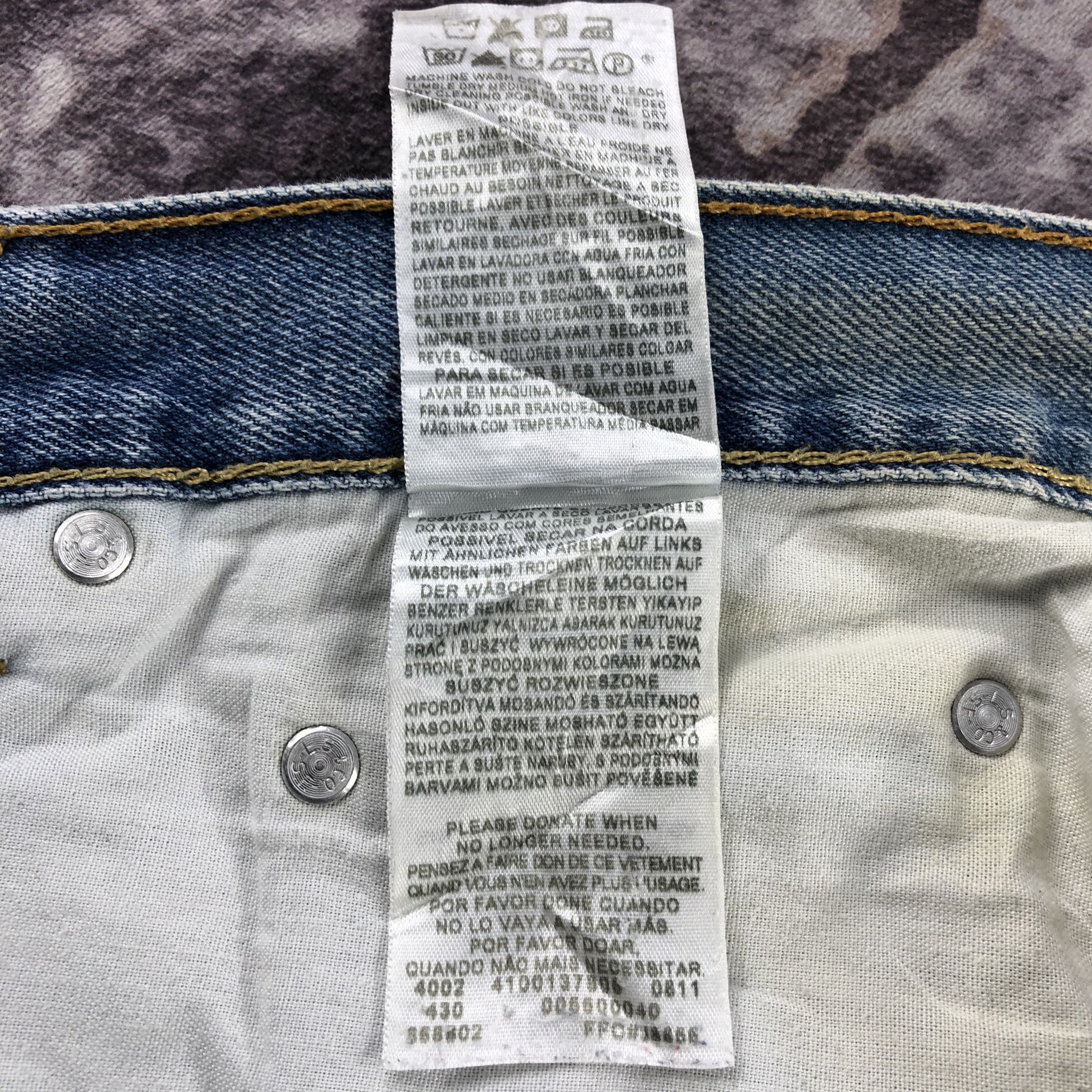 Levi's × Vintage Vintage Light Wash Levis 550 Jeans-JM2839 Size US 41 - 13 Thumbnail