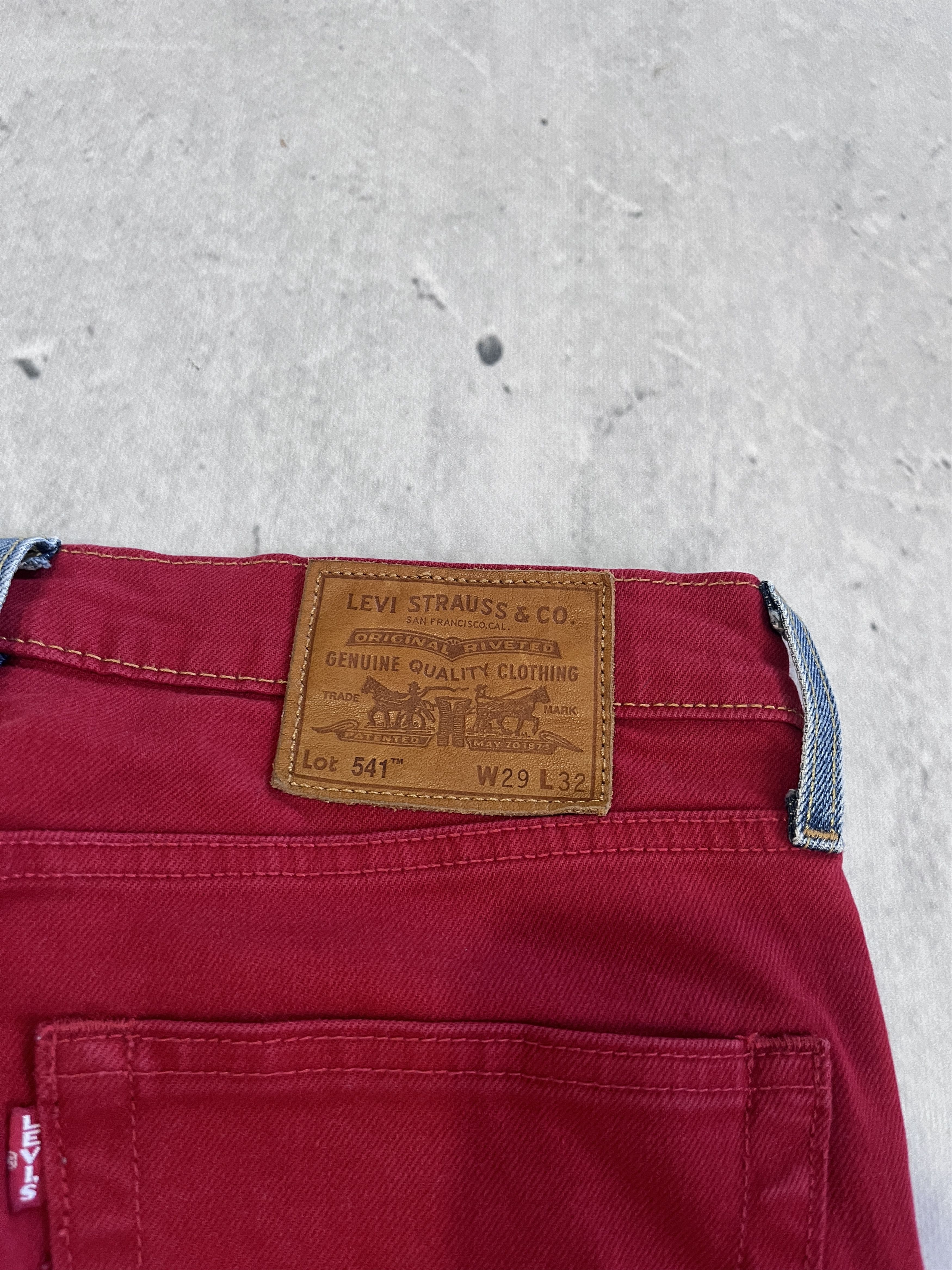 Levi's LEVI'S 541 ATHLETIC TAPER COLORBLOCK STRAIGHT DENIM PANTS Size US 29 - 7 Thumbnail