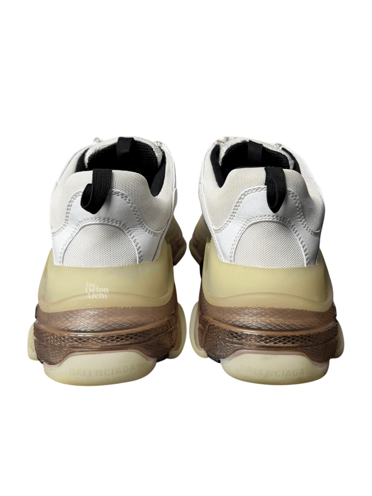 Balenciaga Balenciaga Triple S Sneaker 'Clear Sole - White Grey' Size US 11 / EU 44 - 4 Thumbnail